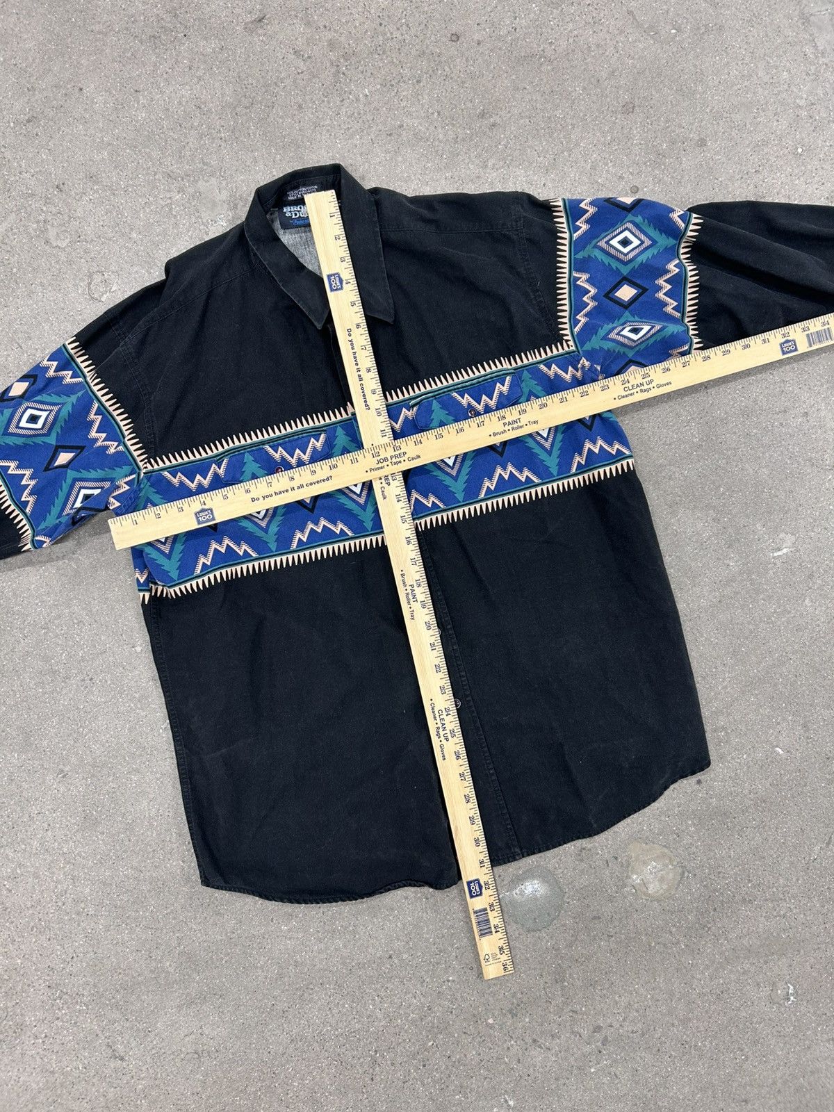 Vintage Vintage Aztec Pearl Snap Button Down Size US XL / EU 56 / 4 - 5 Thumbnail
