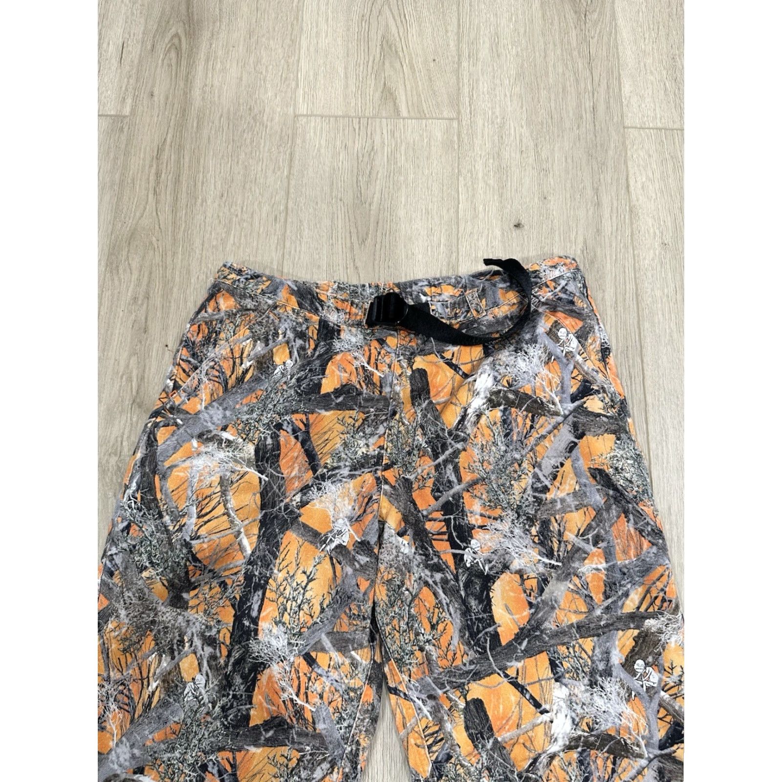 Fucking Awesome Fucking Awesome Leisure Pants 100% Cotton Twill Belted Orange Men Pants 30x27 Activewear Size US 30 / EU 46 - 4 Thumbnail