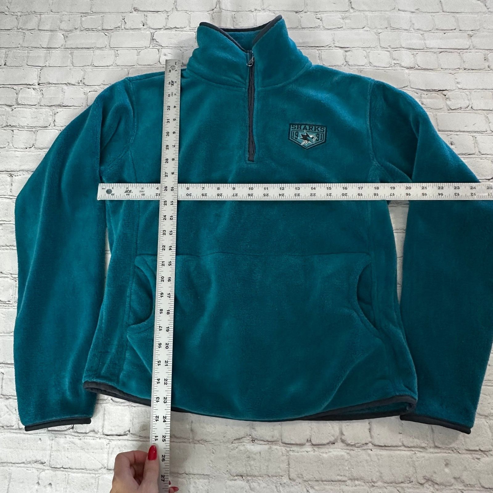 NHL Womens Sharks pullover Size L / US 10 / IT 46 - 3 Thumbnail
