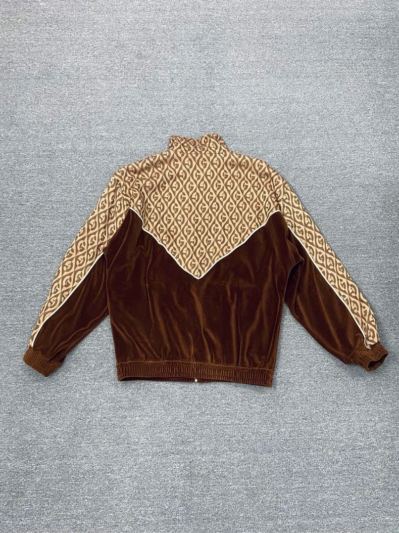 Gucci GucciClassic G full-print stitched velvet jacket Size US S / EU 44-46 / 1 - 2 Thumbnail