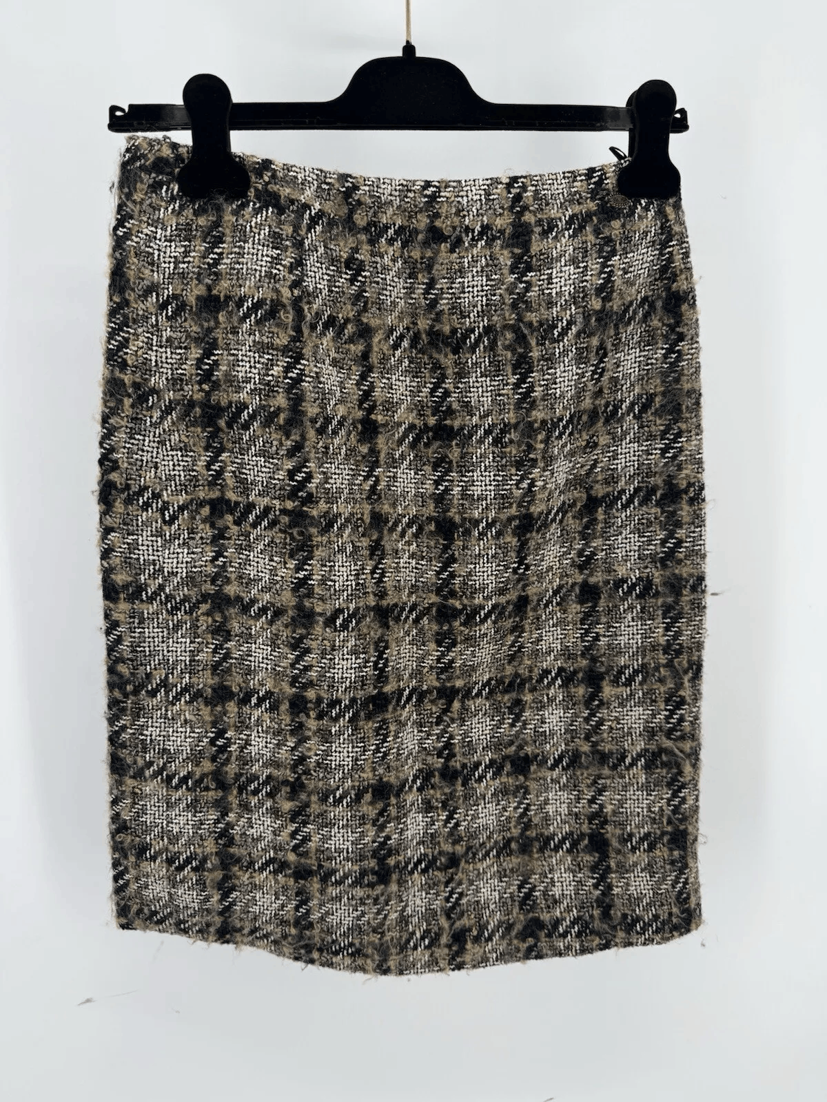 Chanel Chanel Vintage Knee-Length Tweed Skirt Size US10 FR42 Size 30" / US 8 / IT 44 - 1 Thumbnail