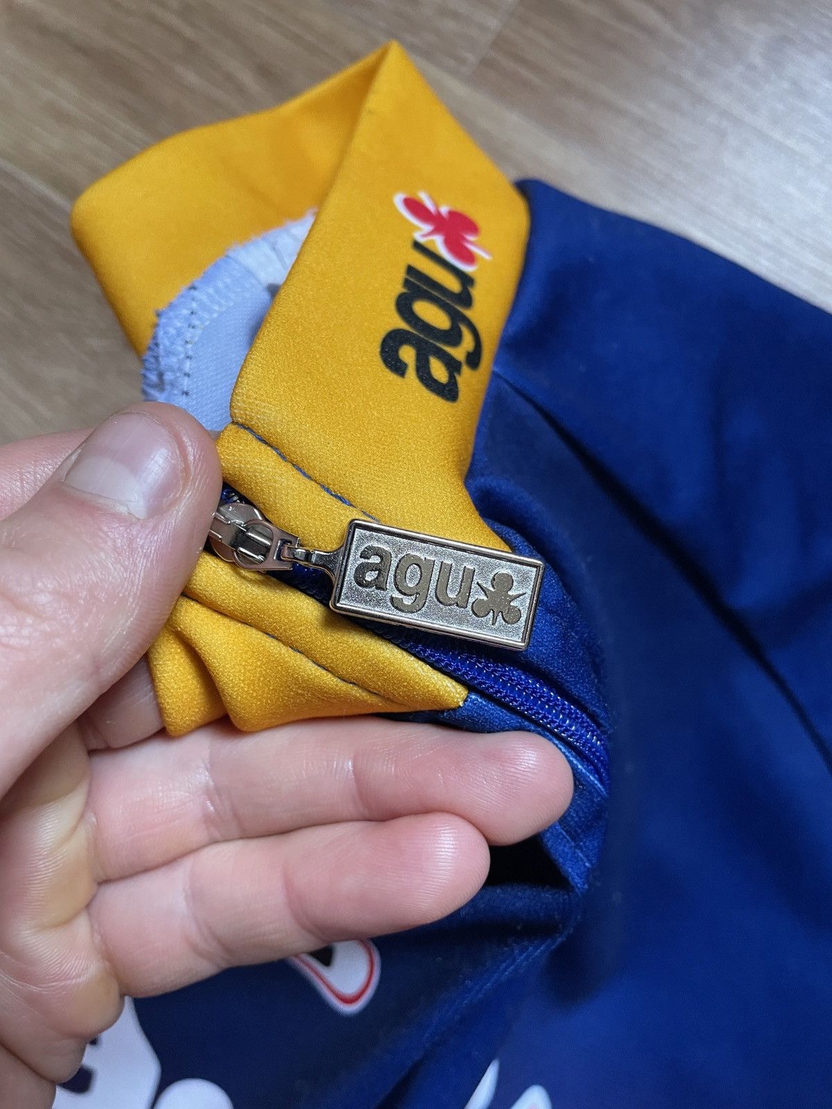 Other Vintage AGU Continental Abus Nalini Cycling Italian Jersey Size US XXL / EU 58 / 5 - 8 Thumbnail
