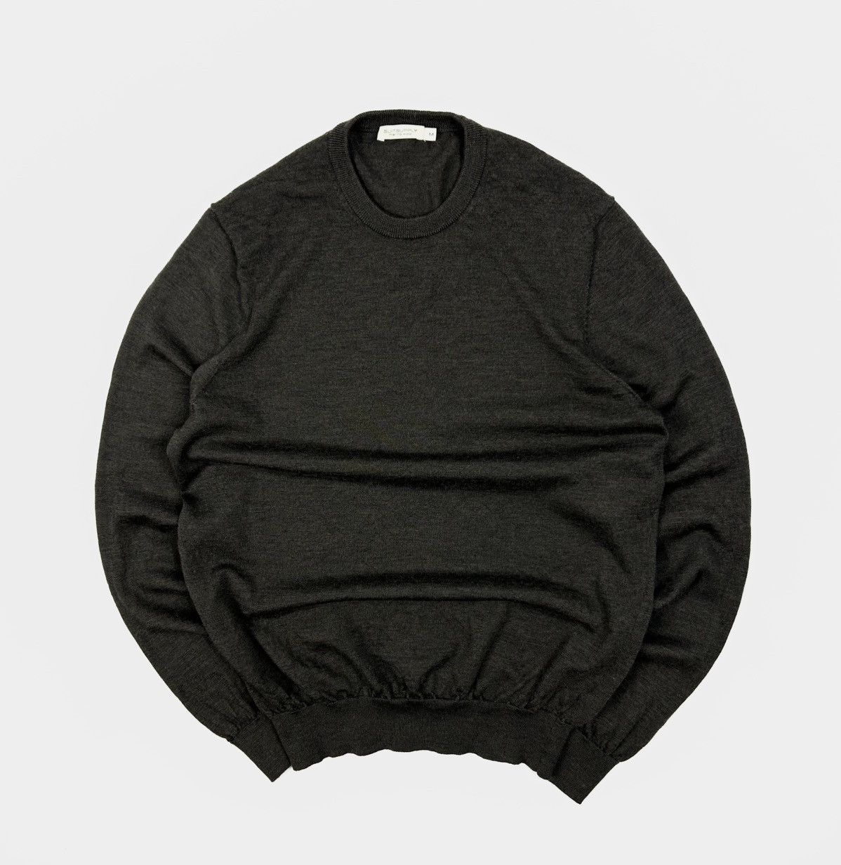 Suitsupply Suitsupply Light Sweater Merino Wool Brown Size M Size US M / EU 48-50 / 2 - 1 Thumbnail