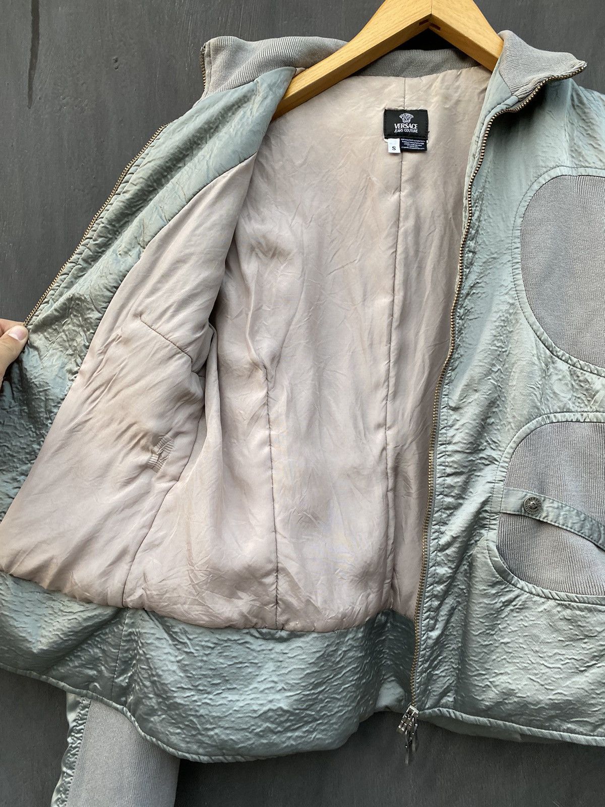 Versace Versace jeans couture metallic vintage jacket size S Size S / US 4 / IT 40 - 12 Thumbnail