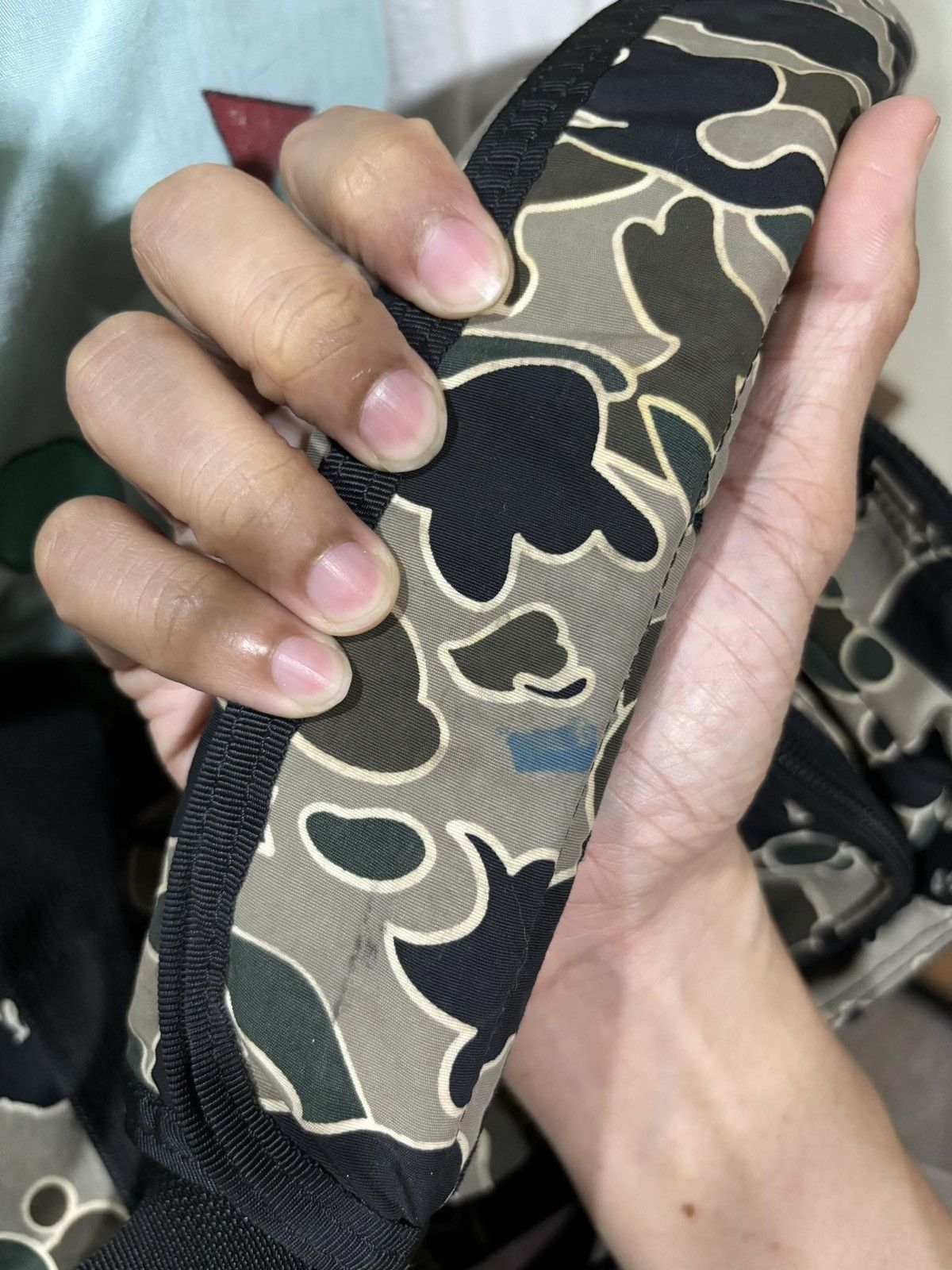 Nigo Sta Camo Record Bag Size ONE SIZE - 14 Thumbnail
