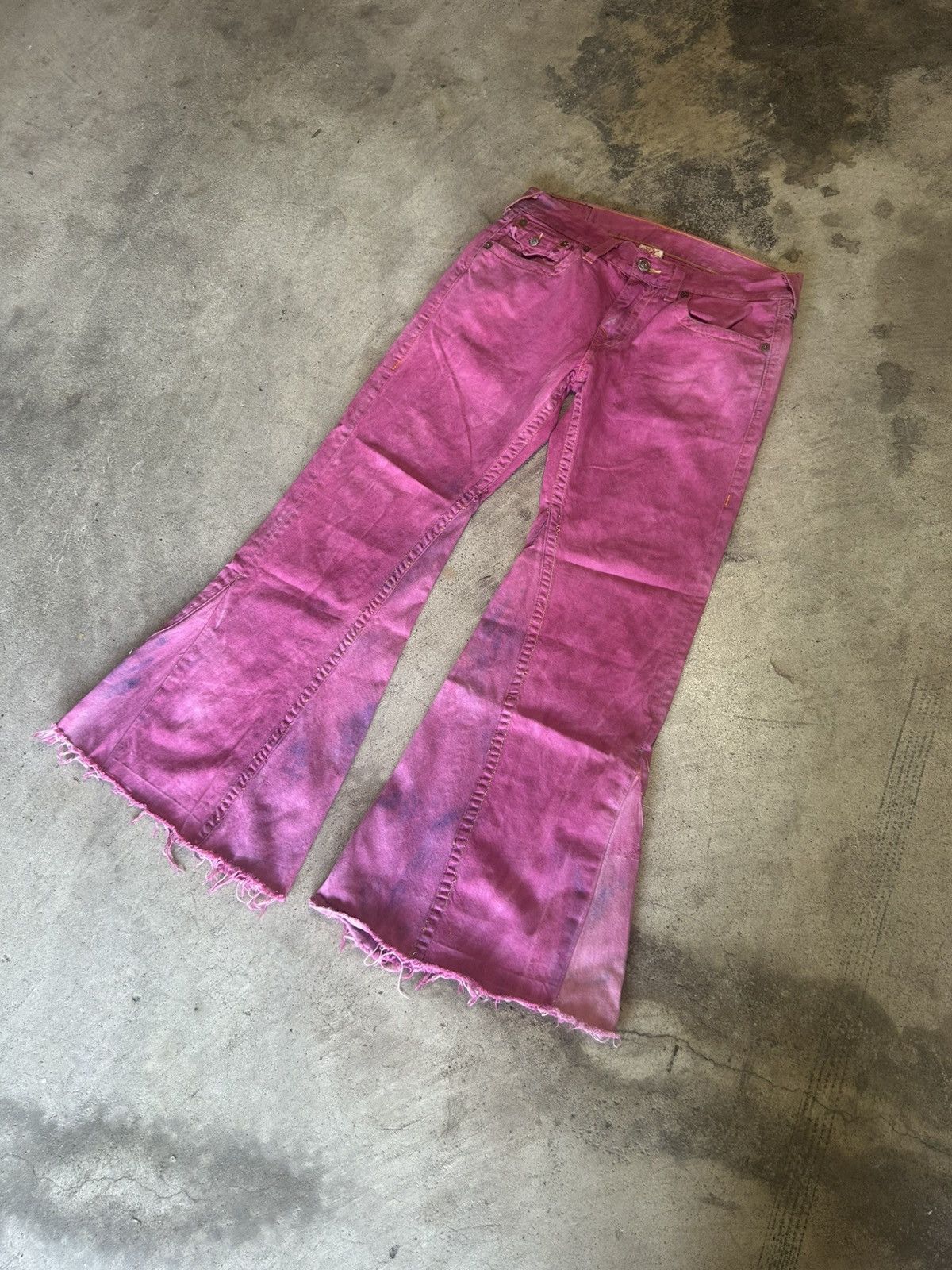 True Religion Flared Jeans - True Religion Size US 32 / EU 48 - 6 Thumbnail