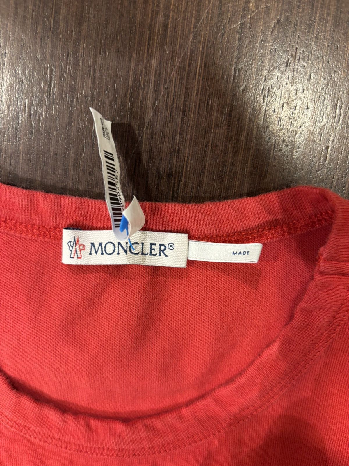 Moncler Moncler Reflective Stripe Maglia Tee Size US S / EU 44-46 / 1 - 15 Thumbnail
