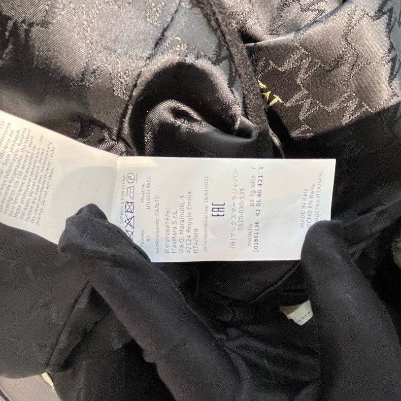 Other Max Mara Black Double-Breasted Coat-2508 Size US M / EU 48-50 / 2 - 5 Thumbnail