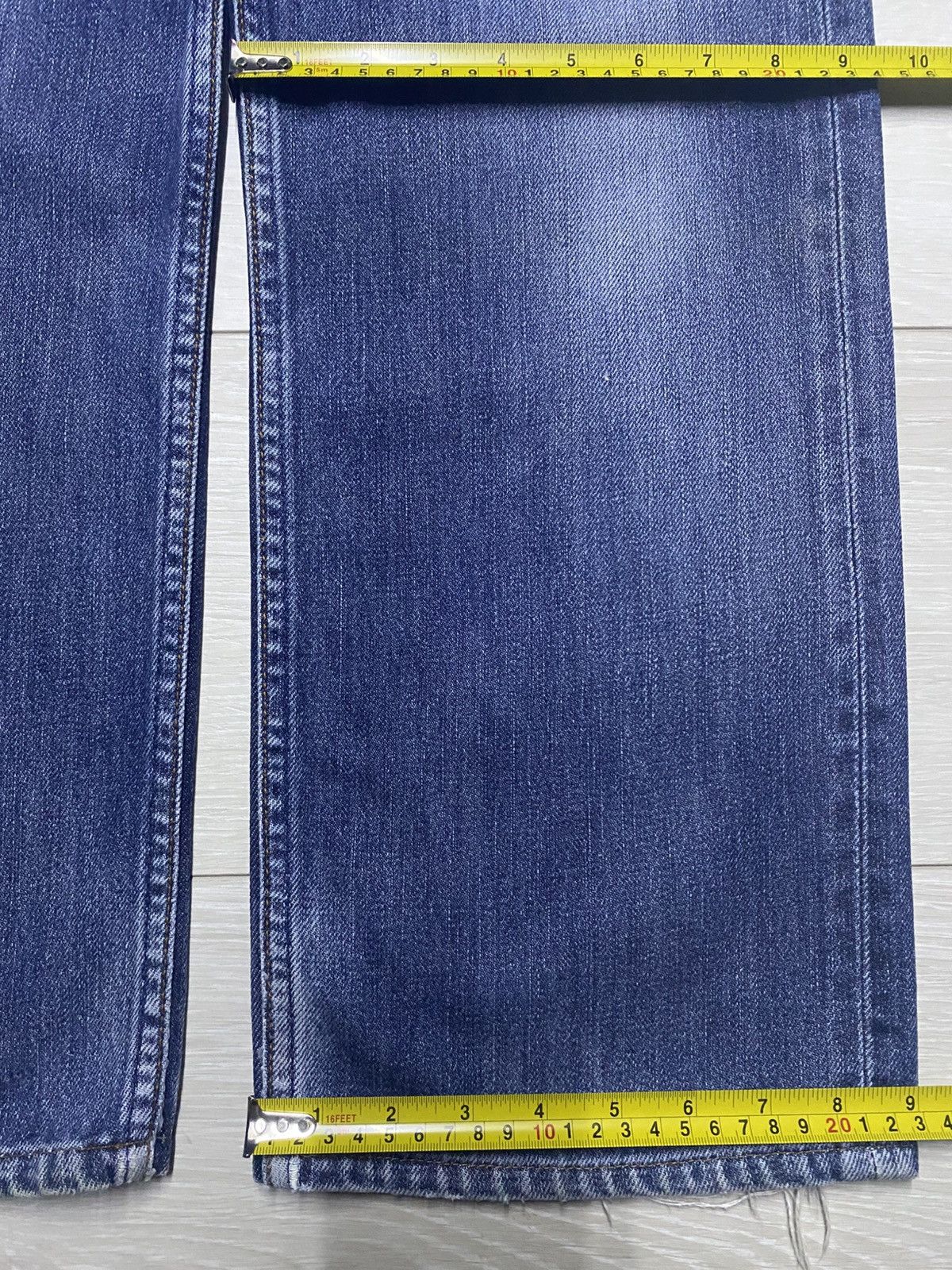 Levi's Vintage Levis 512 Blue Wash Baggy Jeans Size US 29 - 16 Thumbnail