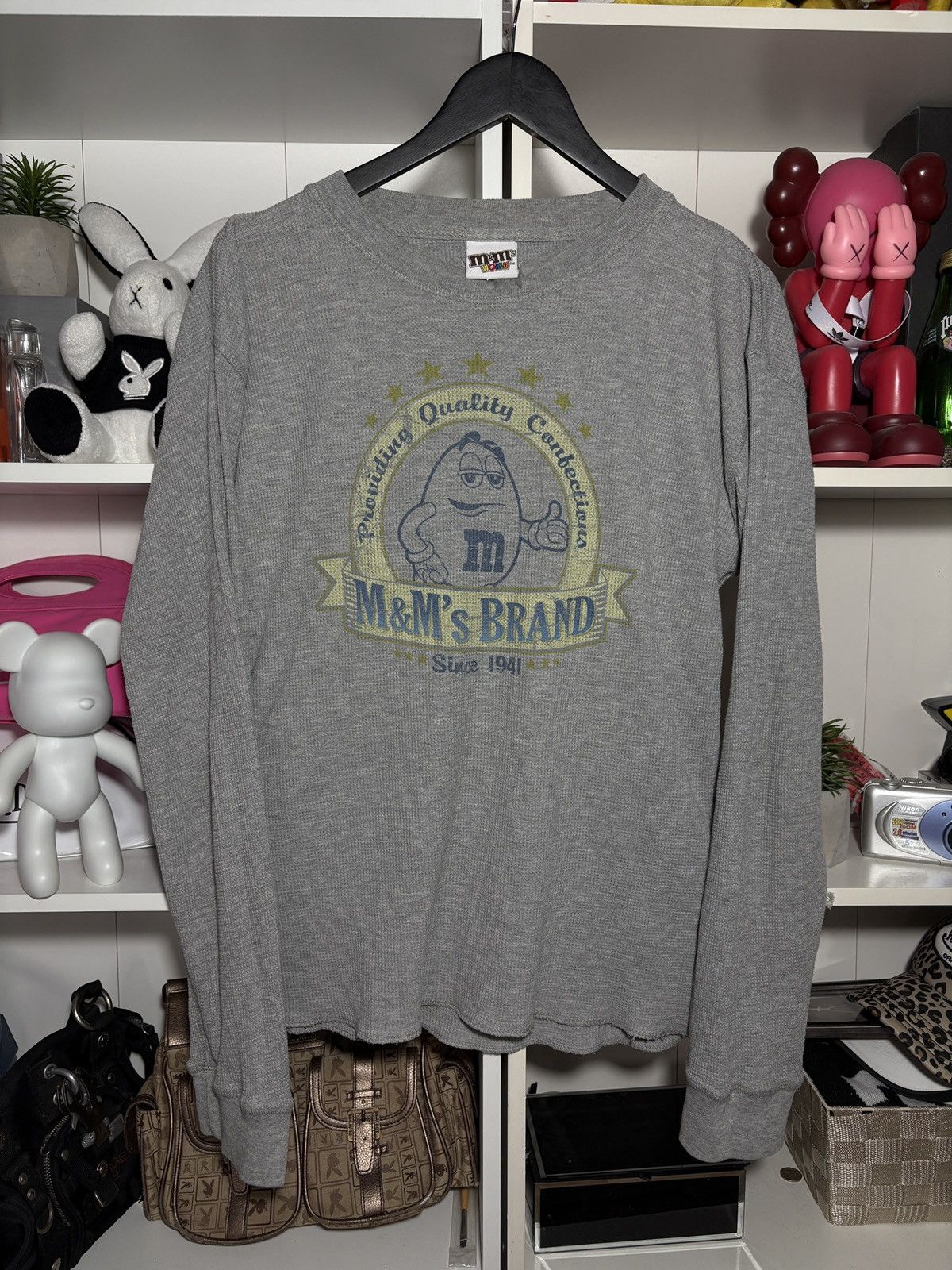 Vintage Vintage 2000s M&M’s Longsleeve y2k Size US L / EU 52-54 / 3 - 5 Thumbnail