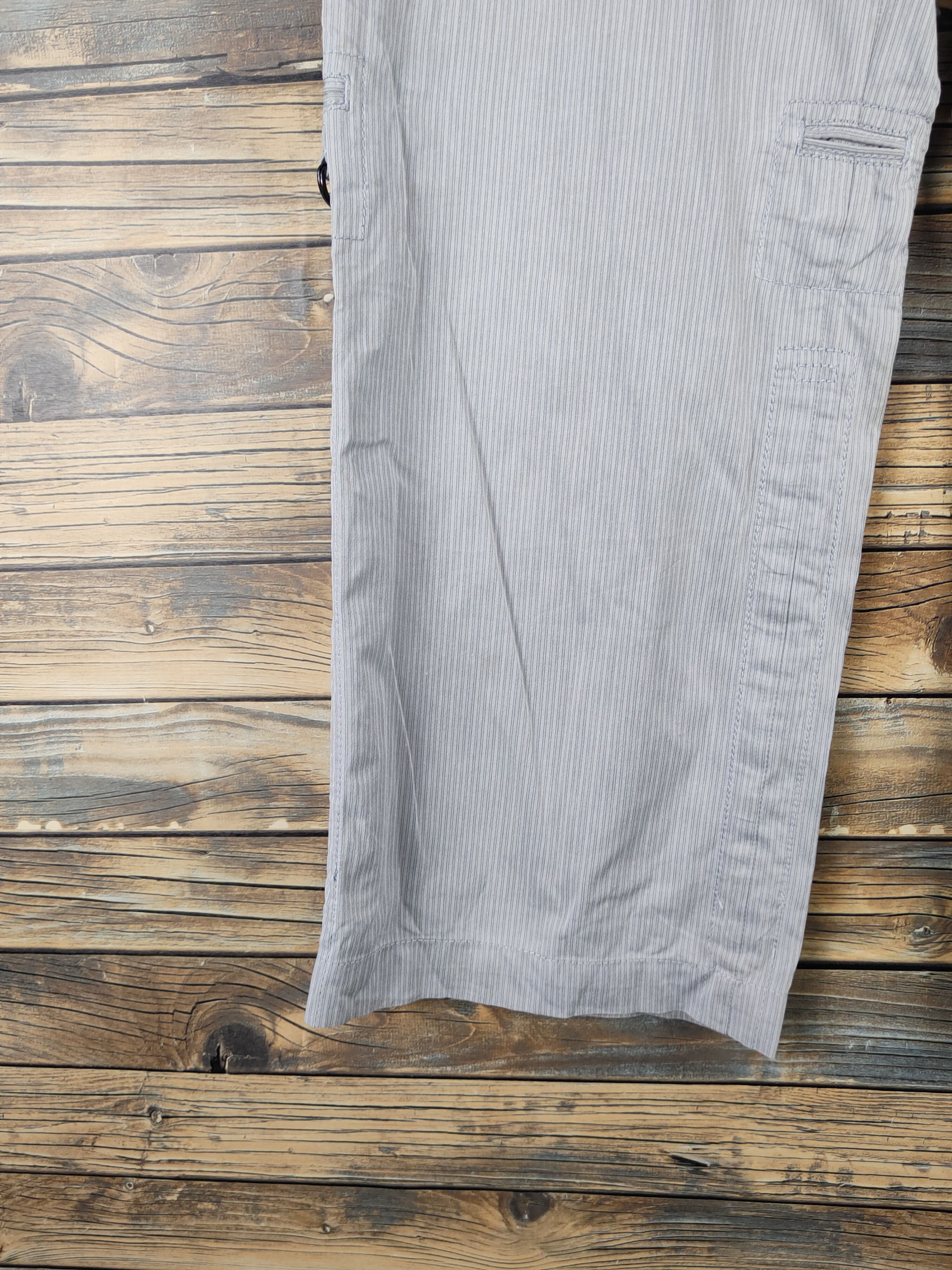 Japanese Brand Epoca Uoma Gray Multipocket Tactical Cargo Pants #2361 Size US 33 - 5 Thumbnail