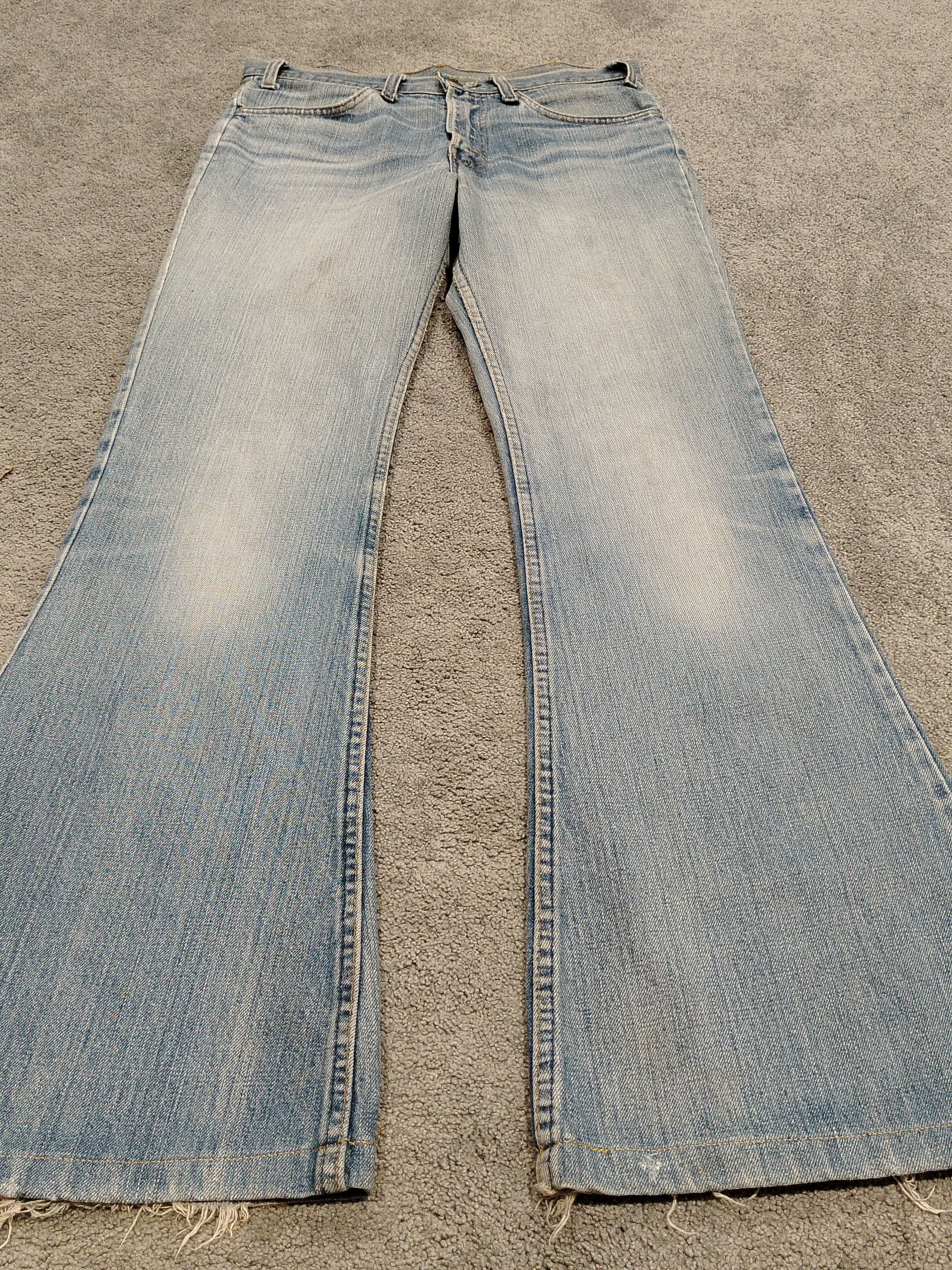 Levi's Levis 684 Jeans Bell Bottom Flare bootcut Talon #8 Size US 32 / EU 48 - 4 Thumbnail