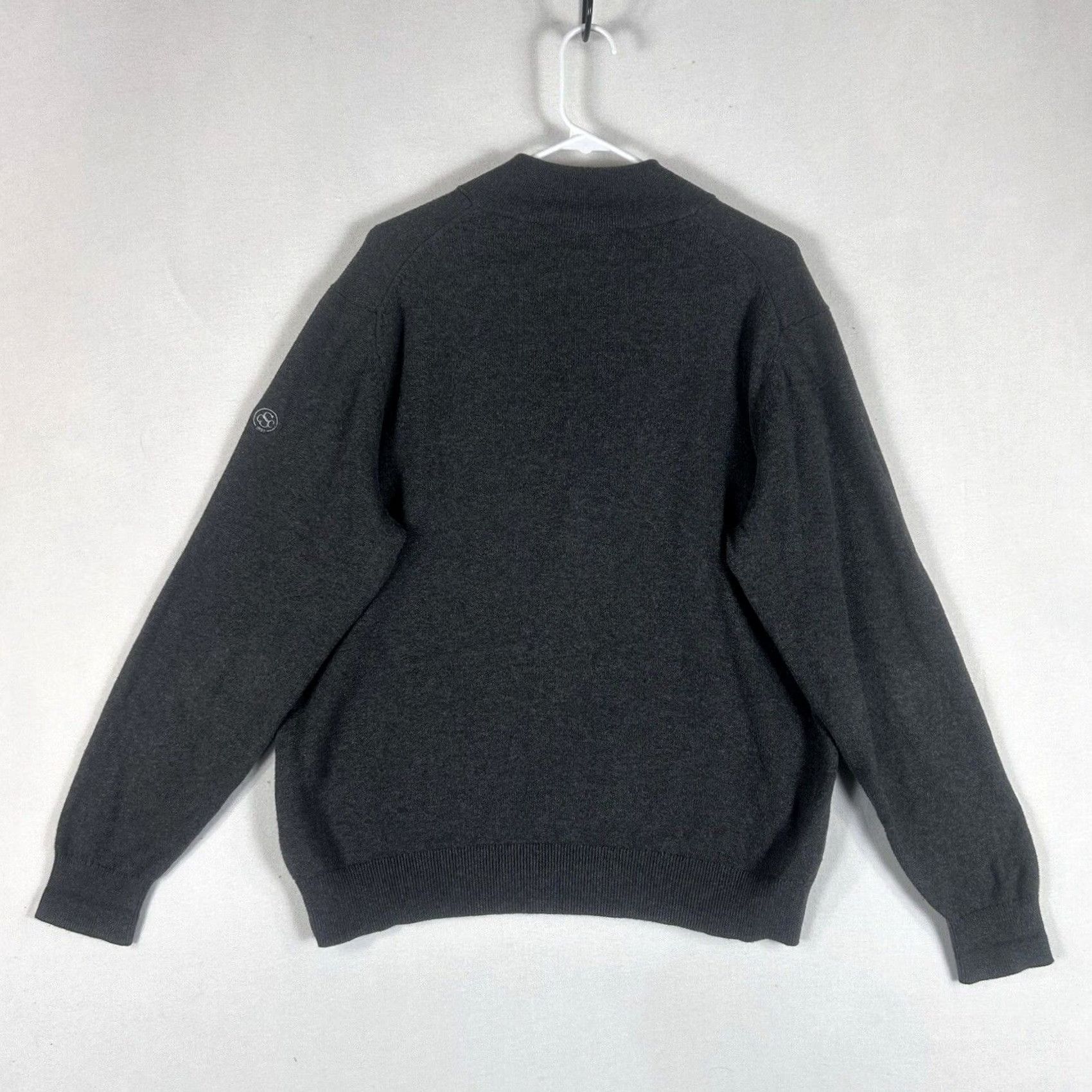 Vineyard Vines Vineyard Vines Cashmere Blend Sweater Mens M Gray 1/4 Zip Golf Casual Work Size US M / EU 48-50 / 2 - 6 Thumbnail