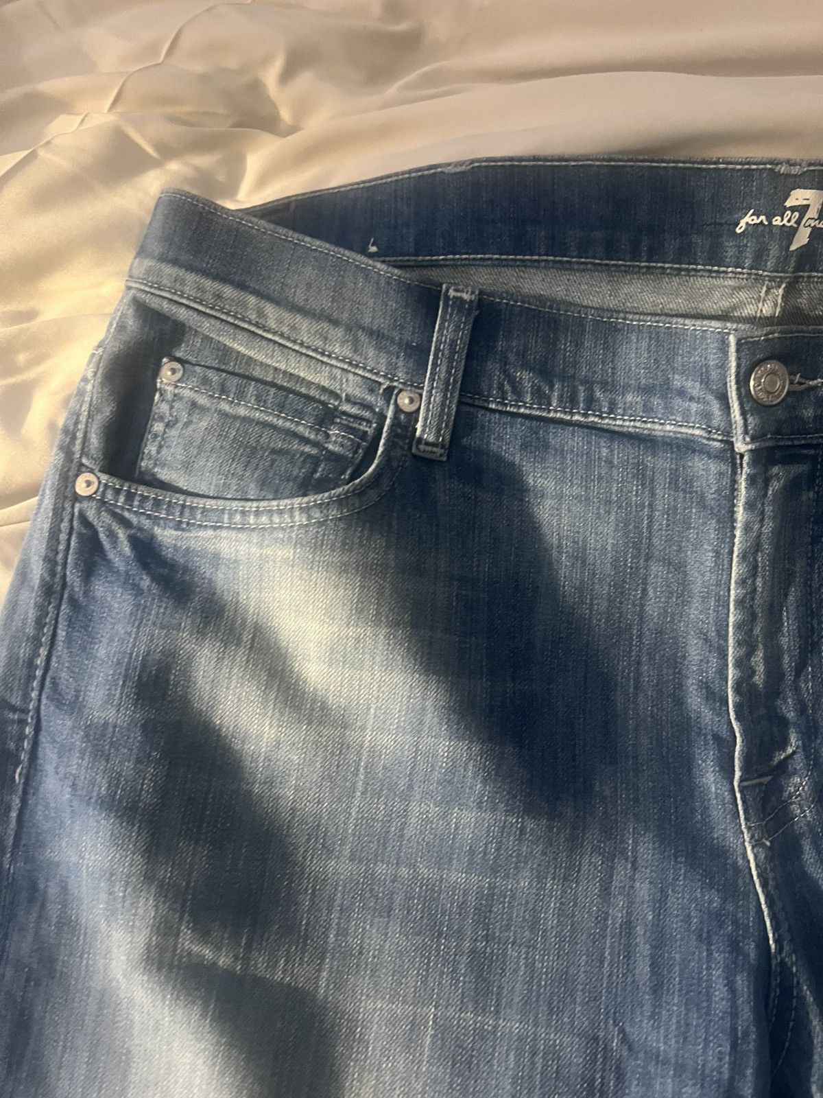 Seven 7 Seven for all Mankind 38x34 light blue denim Size US 38 / EU 54 - 6 Thumbnail
