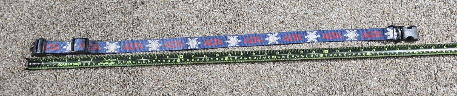 Designer Alta Red, White And Blue Snowflake Dog Collar For XXL Dogs Size ONE SIZE - 9 Thumbnail