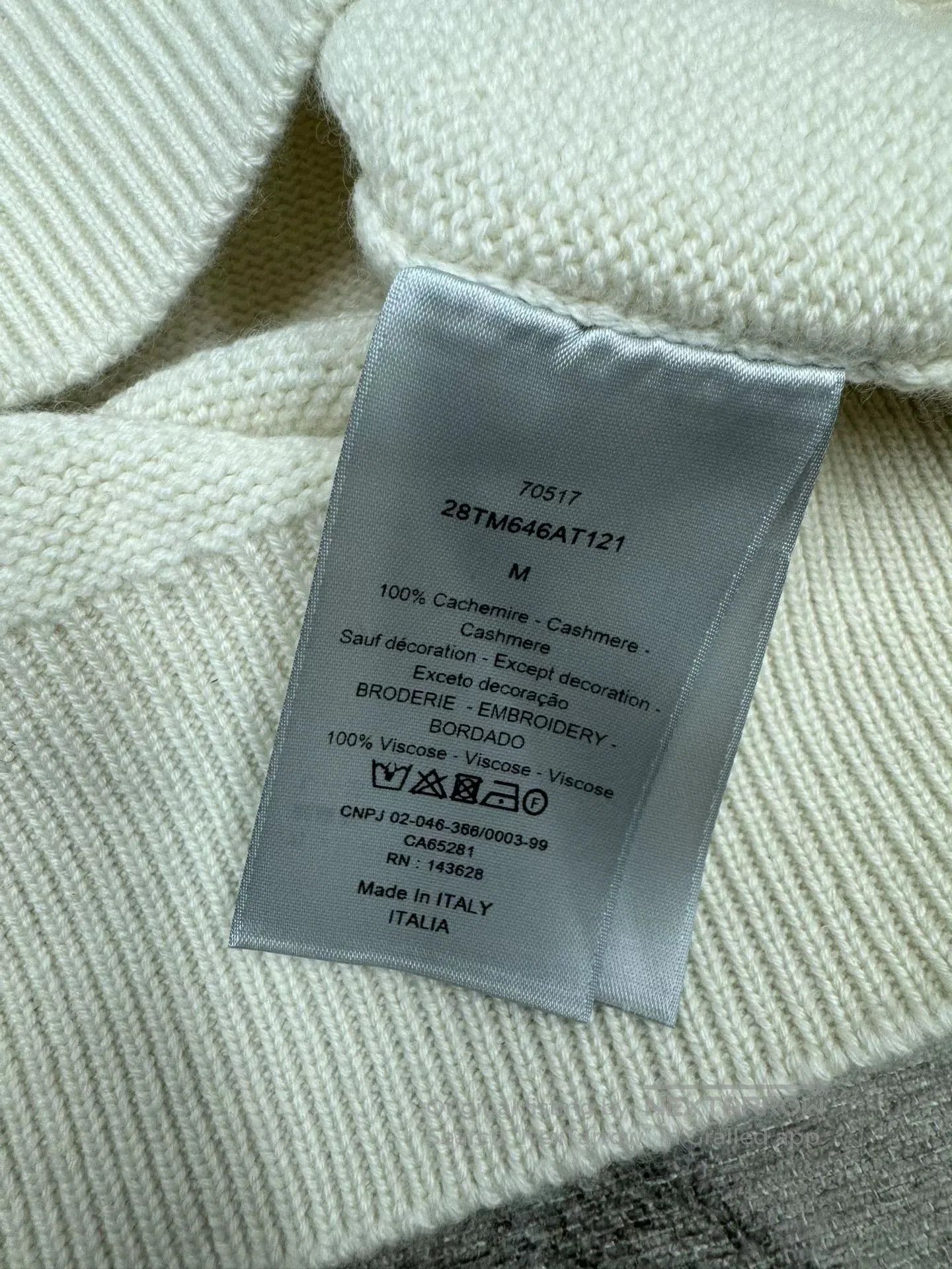 Dior Dior Autumn Winter Cashmere Knit Vest. Size US M / EU 48-50 / 2 - 6 Thumbnail