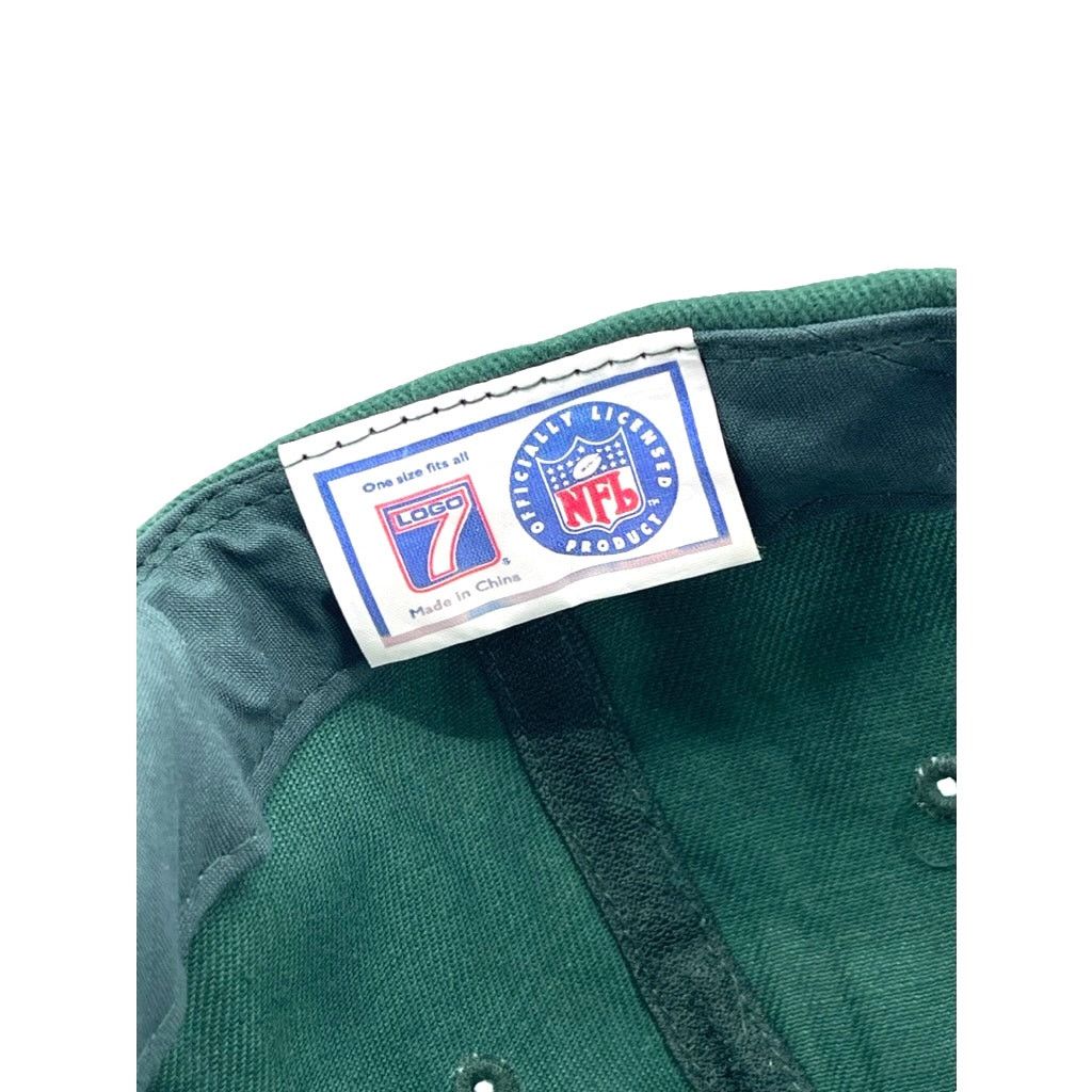Logo 7 × NFL × Vintage Vintage 1990's Logo 7 Green Bay Packers Snapback Hat Size ONE SIZE - 6 Thumbnail