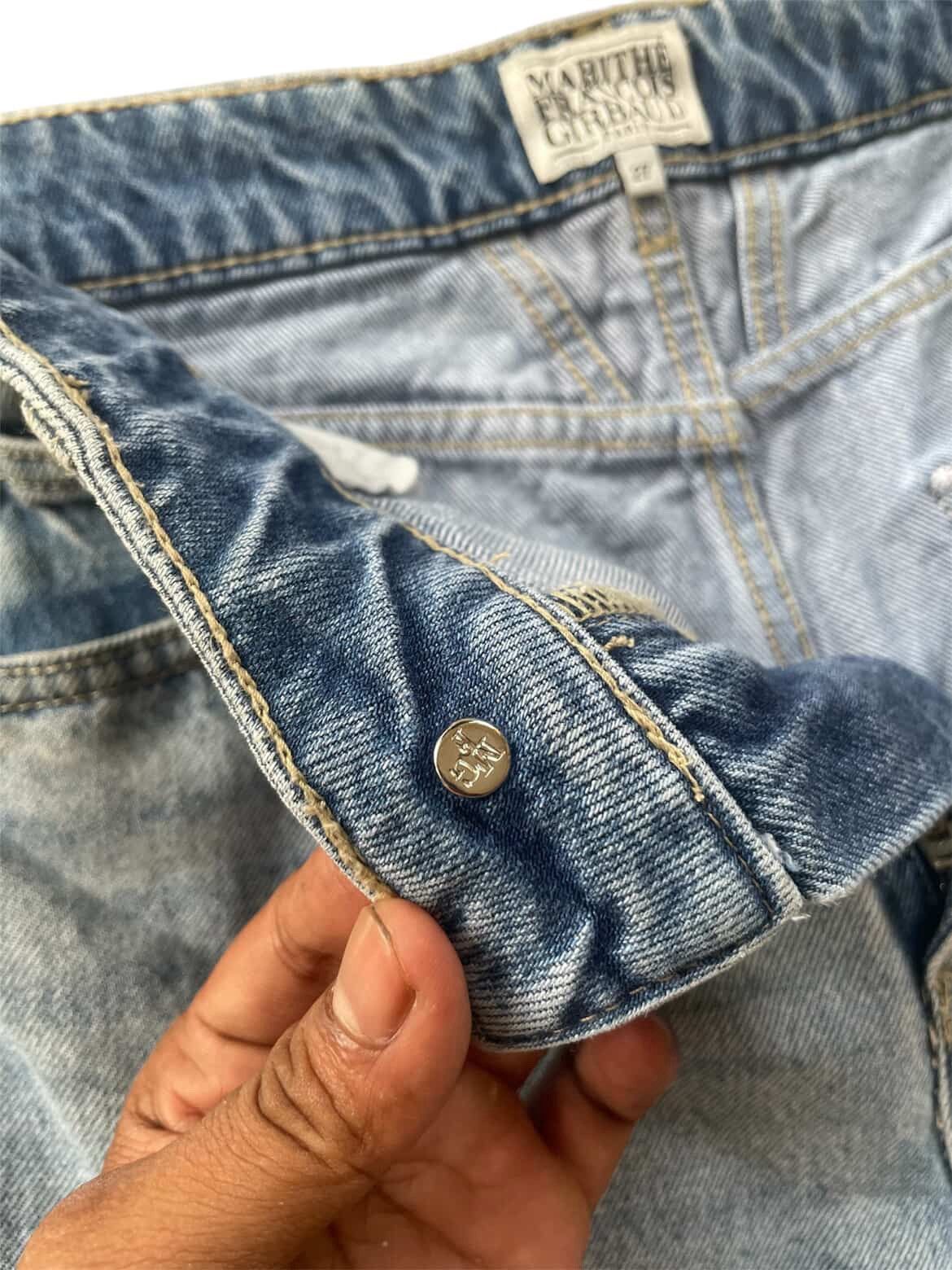Marithe + Francois Girbaud Marithe Francois Girbaud Flare Jeans Size US 28 / EU 44 - 6 Thumbnail