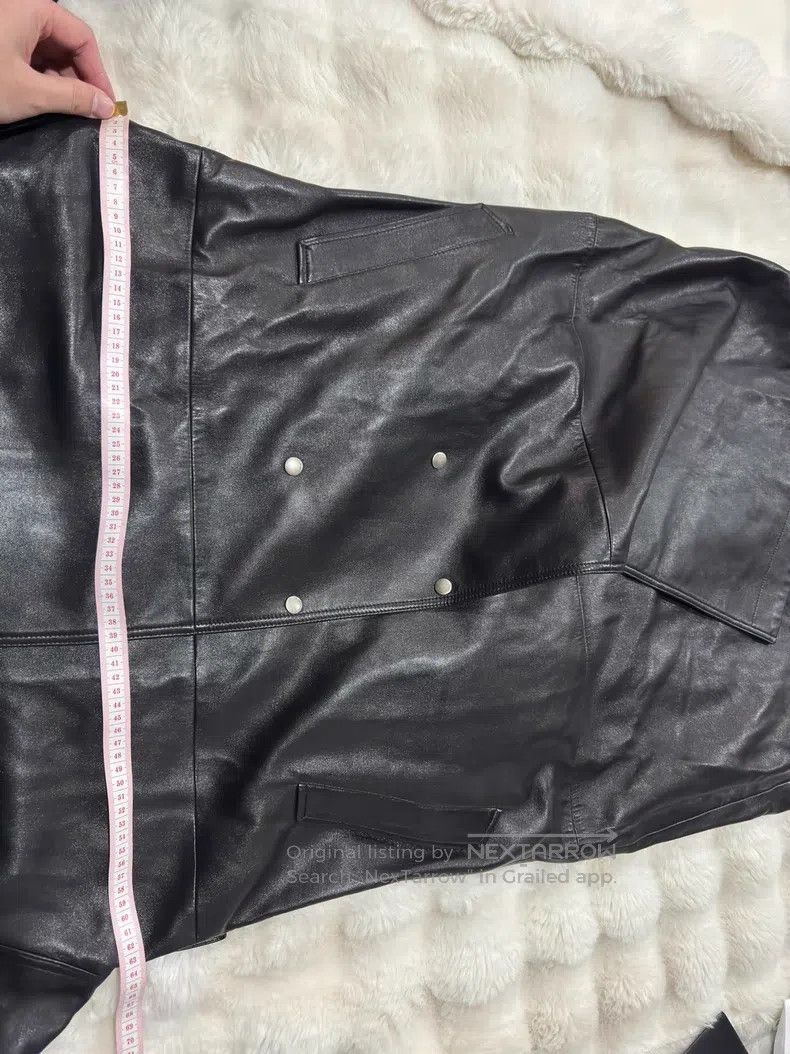 Other Saint Laurent Paris Power Sheepskin Duster Leather Jacket Size US M / EU 48-50 / 2 - 8 Thumbnail