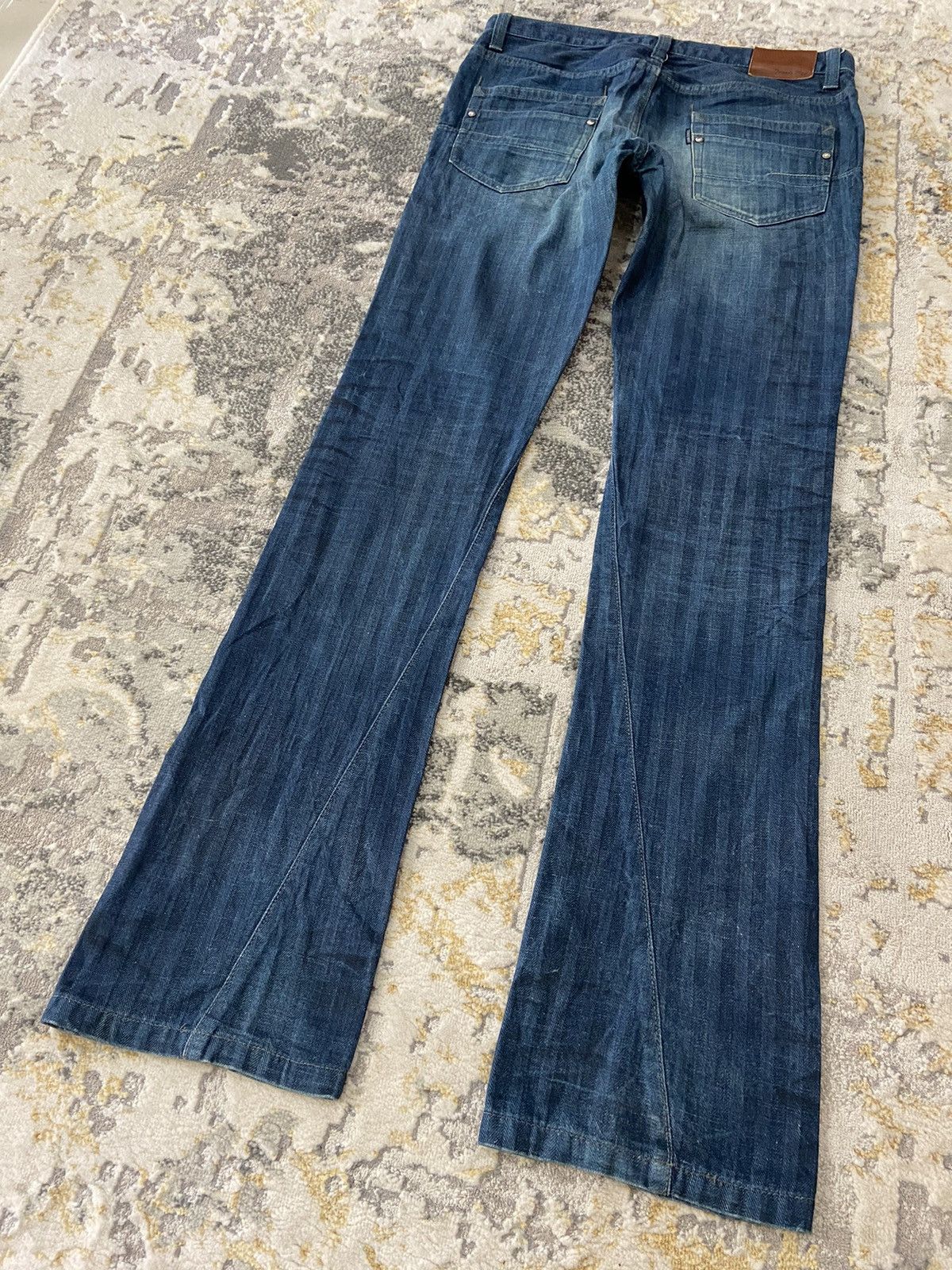 If Six Was Nine × Japanese Brand × Tornado Mart TORNADO FLARE WIDE JEANS 70s VIBES ❤️‍🔥🇯🇵 Size US 34 / EU 50 - 8 Thumbnail