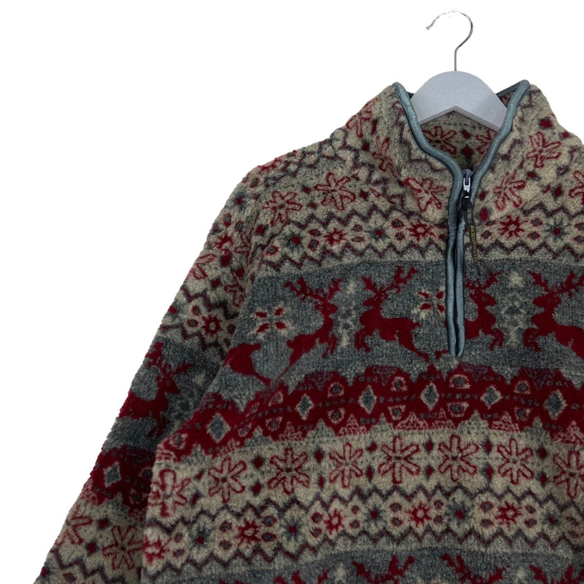 Aeropostale 💥 AEROPOSTABLE ANORAK DEEP PILE BOA FLEECE Size US L / EU 52-54 / 3 - 5 Thumbnail