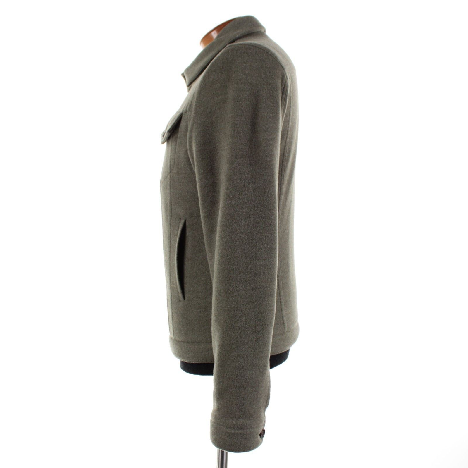Luciano Barbera Luciano Barbera Jacket Size M US In Green Wool Size US M / EU 48-50 / 2 - 4 Thumbnail