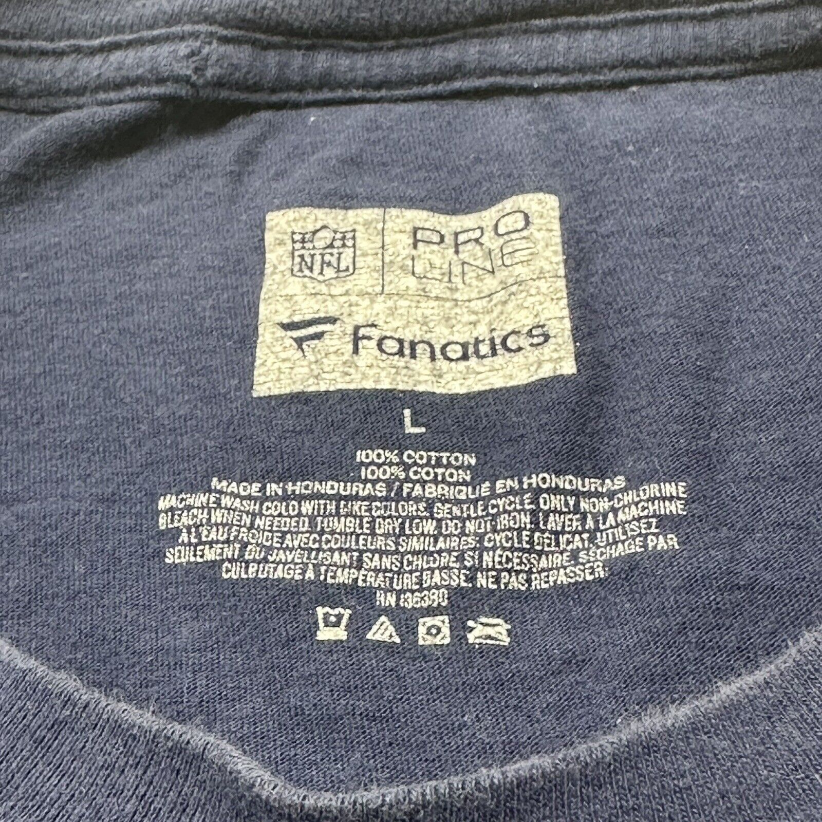 NFL NFL Tennessee Titans Men's Large Navy Blue Graphic T Shirt Size US L / EU 52-54 / 3 - 8 Thumbnail