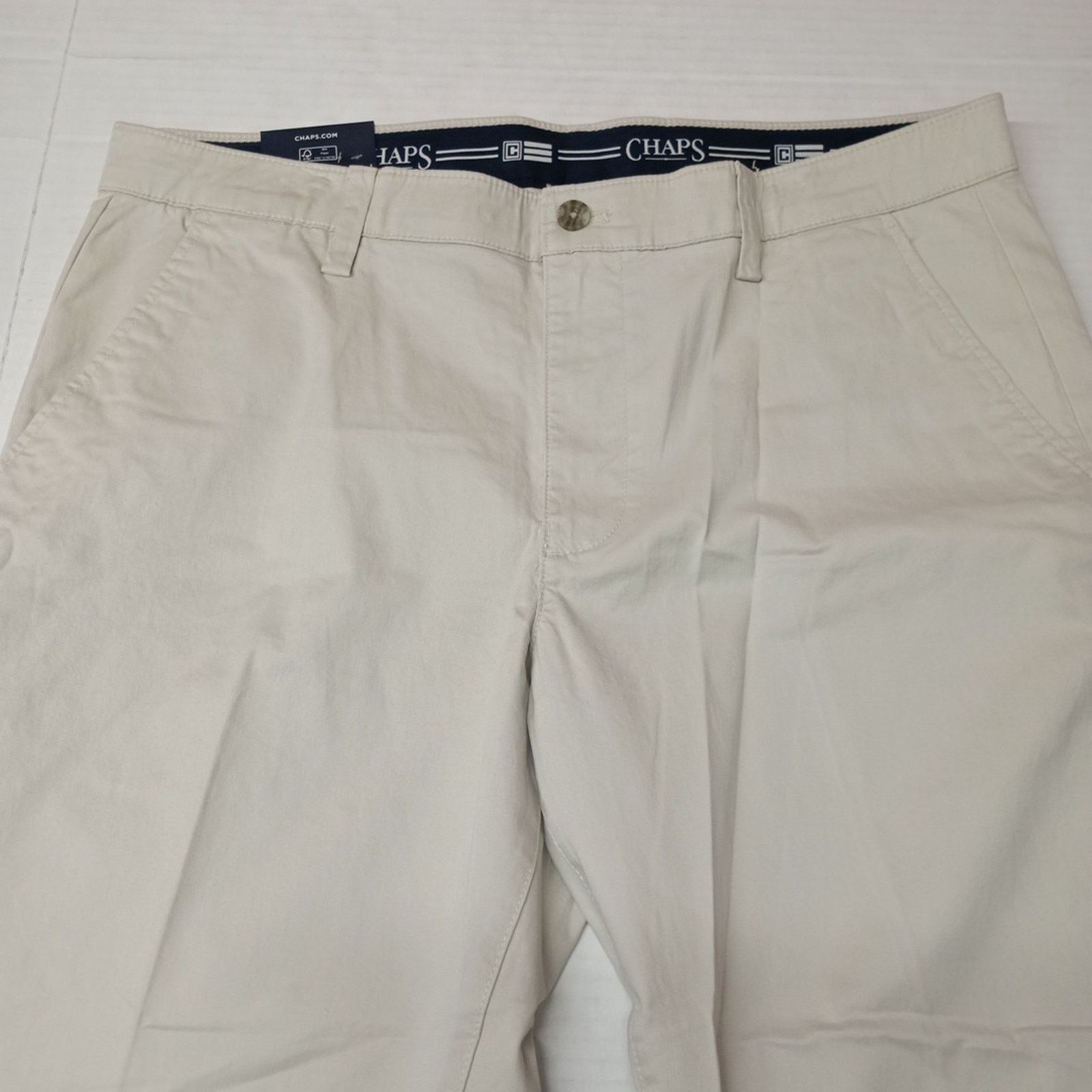 Chaps Chaps Straight Fit Chino Pants Men's Size 38x30 Stone Size US 38 / EU 54 - 4 Thumbnail