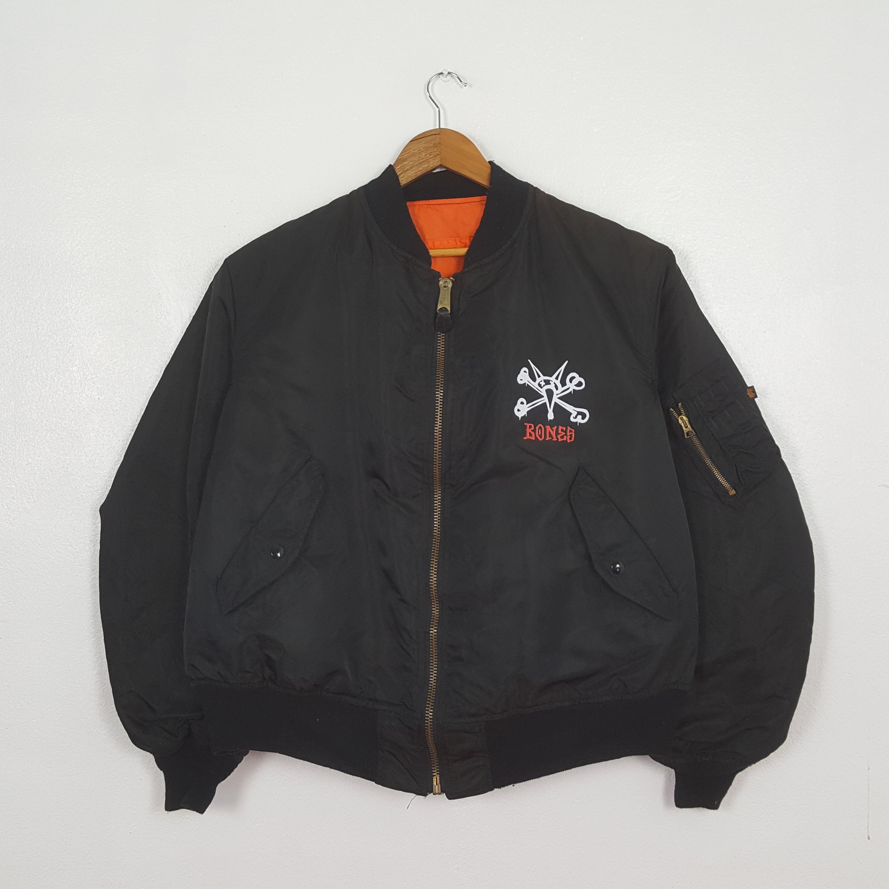 Alpha Industries Vintage Alpha Industries x Bones Custom Jacket C315N24 Size US XL / EU 56 / 4 - 3 Thumbnail