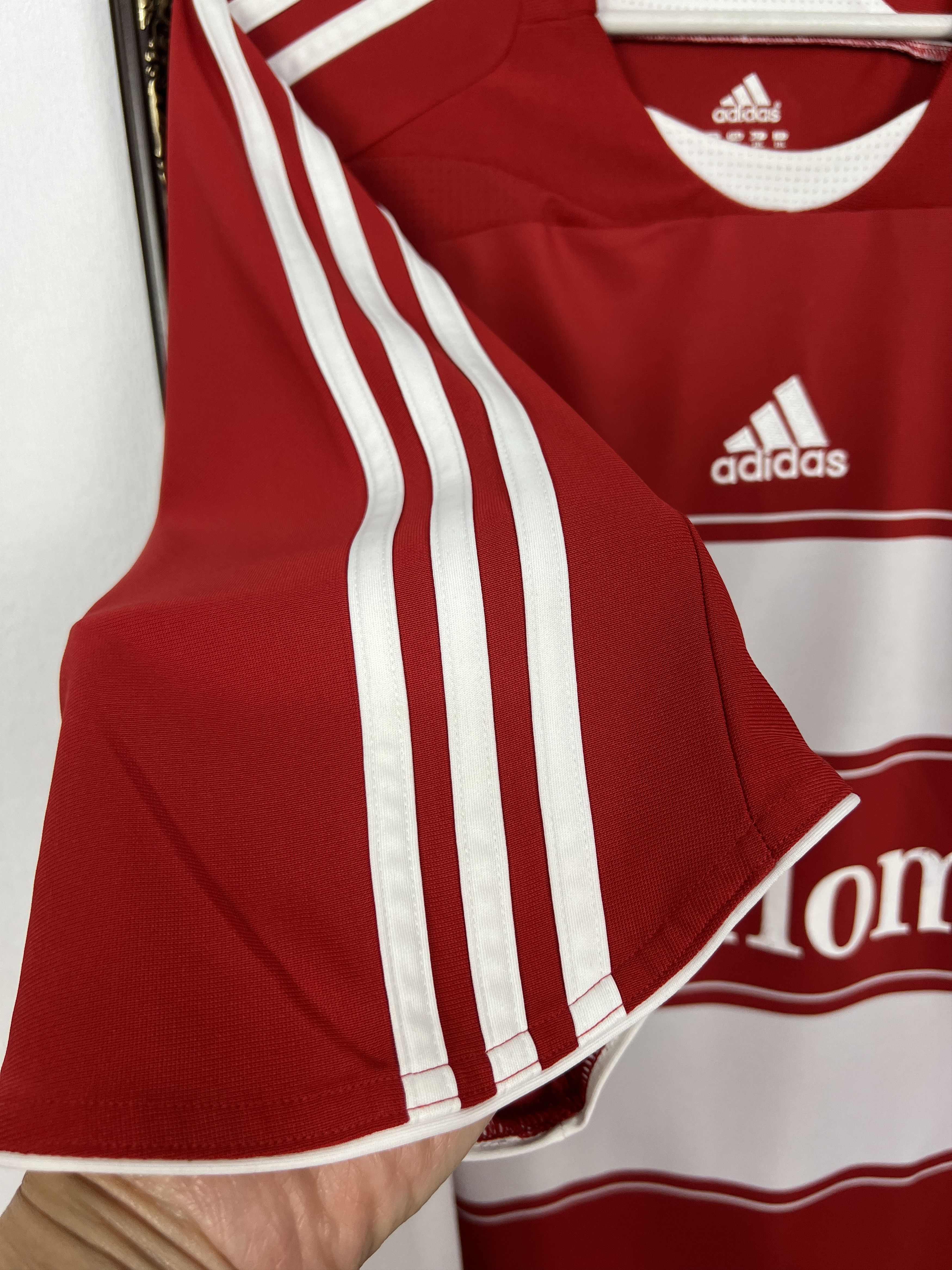 Adidas Bayern Munich Home football shirt 2007 Soccer Adidas Jersey Size US XXL / EU 58 / 5 - 7 Thumbnail