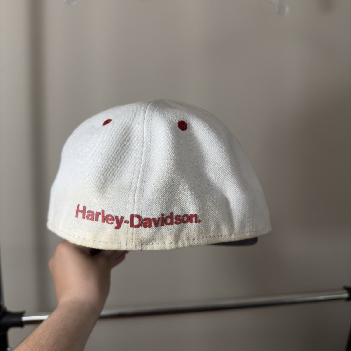 Harley Davidson Vintage Harley Davidson fitted cap Size ONE SIZE - 4 Thumbnail