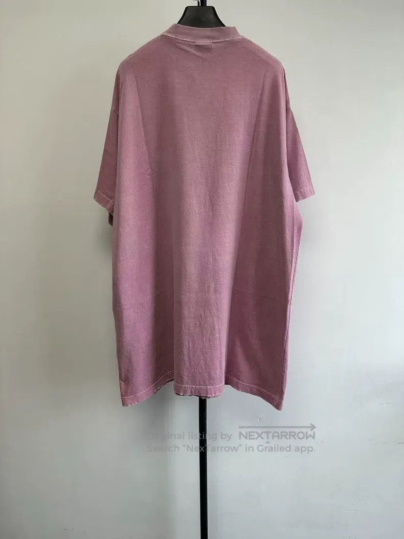Balenciaga Balenciaga Letter Pattern Printed Round Neck Short Sleeve Size US M / EU 48-50 / 2 - 2 Thumbnail