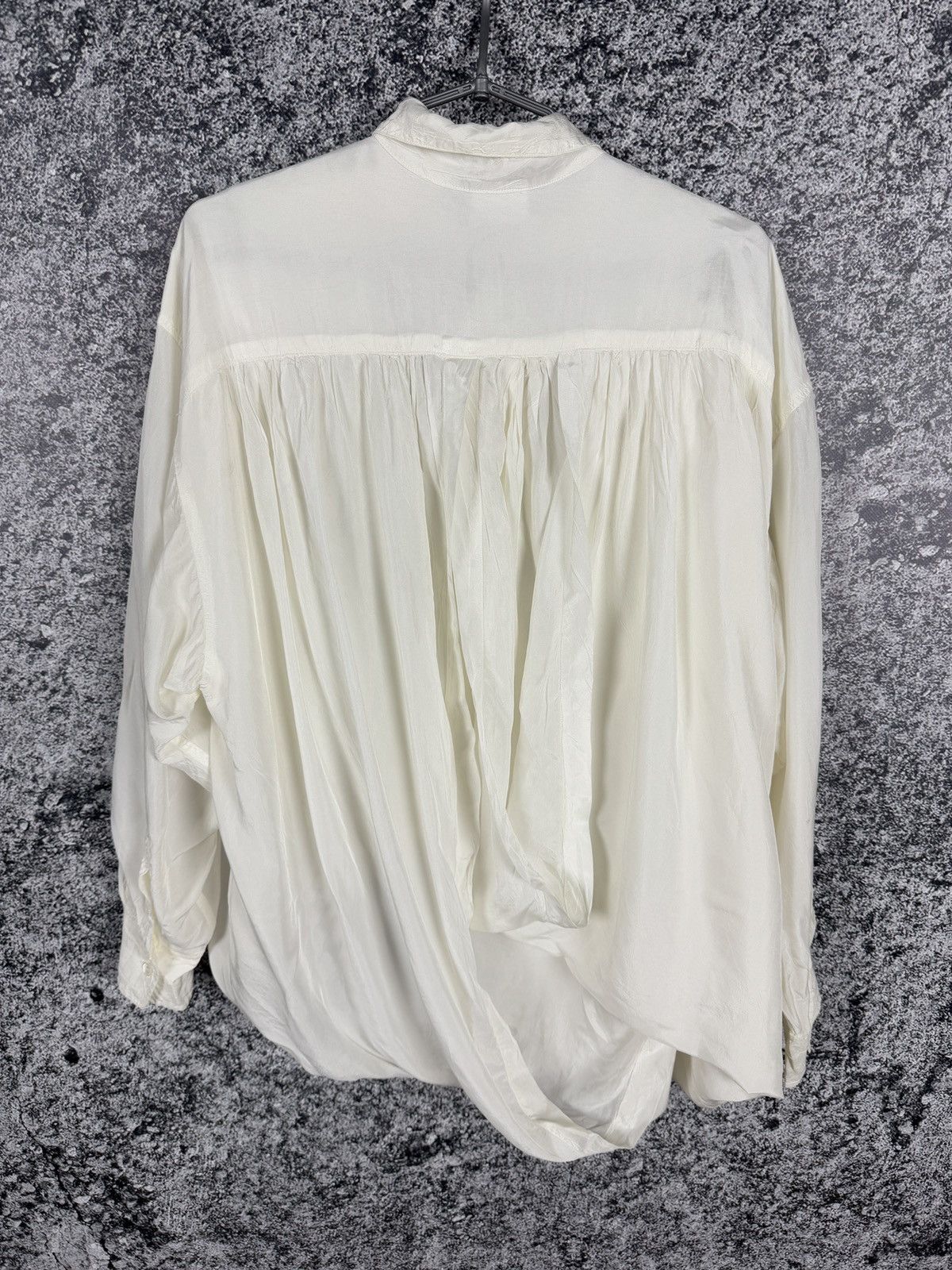Comme des Garcons Vintage Comme Des Garcons Long Sleeve Designer Shirt Blouse Size ONE SIZE - 13 Thumbnail