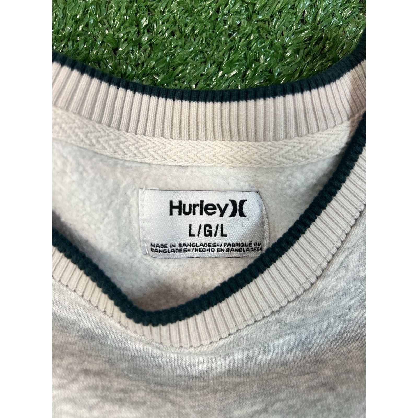 Hurley Hurley Mens Sweatshirt Size LG Gray Logo Size US L / EU 52-54 / 3 - 3 Thumbnail