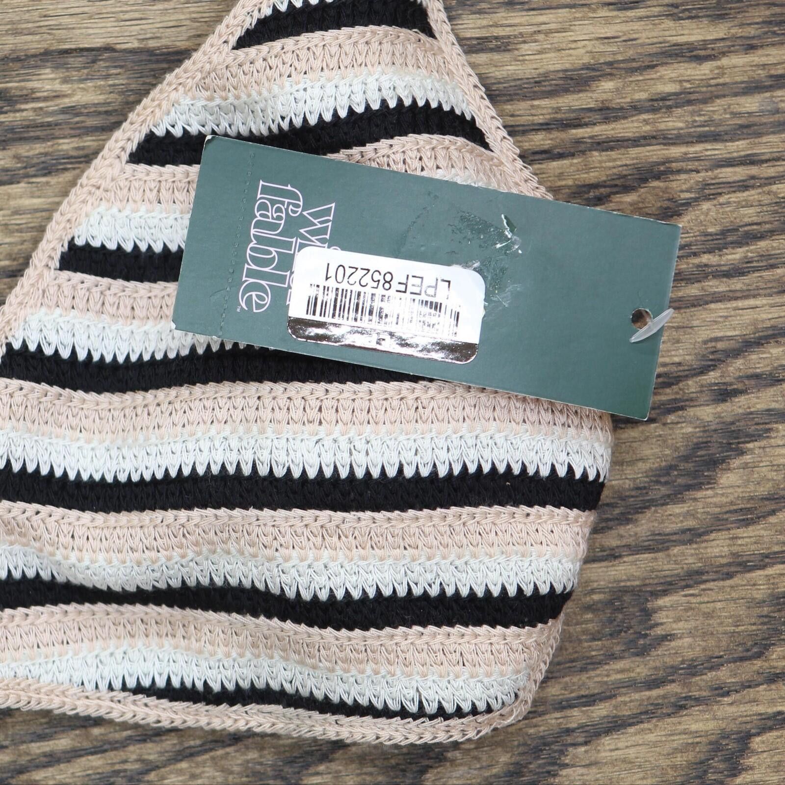 Other Nwt Wild Fable Crochet Bikini Top Pid-x2z440 S Brown Stripe Size S / US 4 / IT 40 - 3 Thumbnail