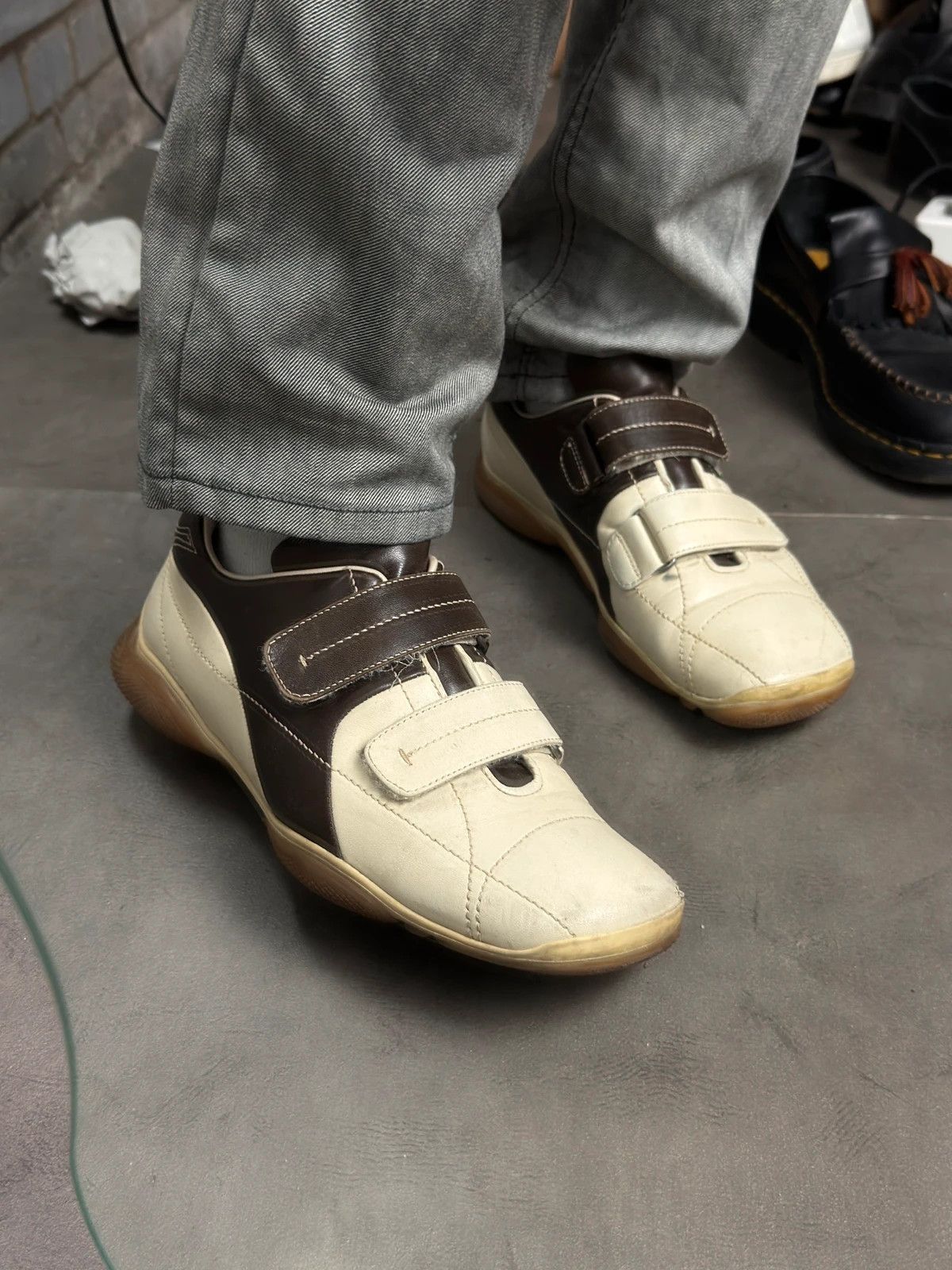 Prada Prada archive square toes leather trainers 2000’s Size US 11 / EU 44 - 2 Thumbnail