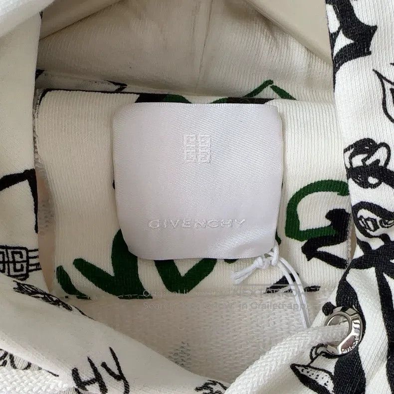 Givenchy Givenchy White Sweatshirt Size US L / EU 52-54 / 3 - 3 Thumbnail
