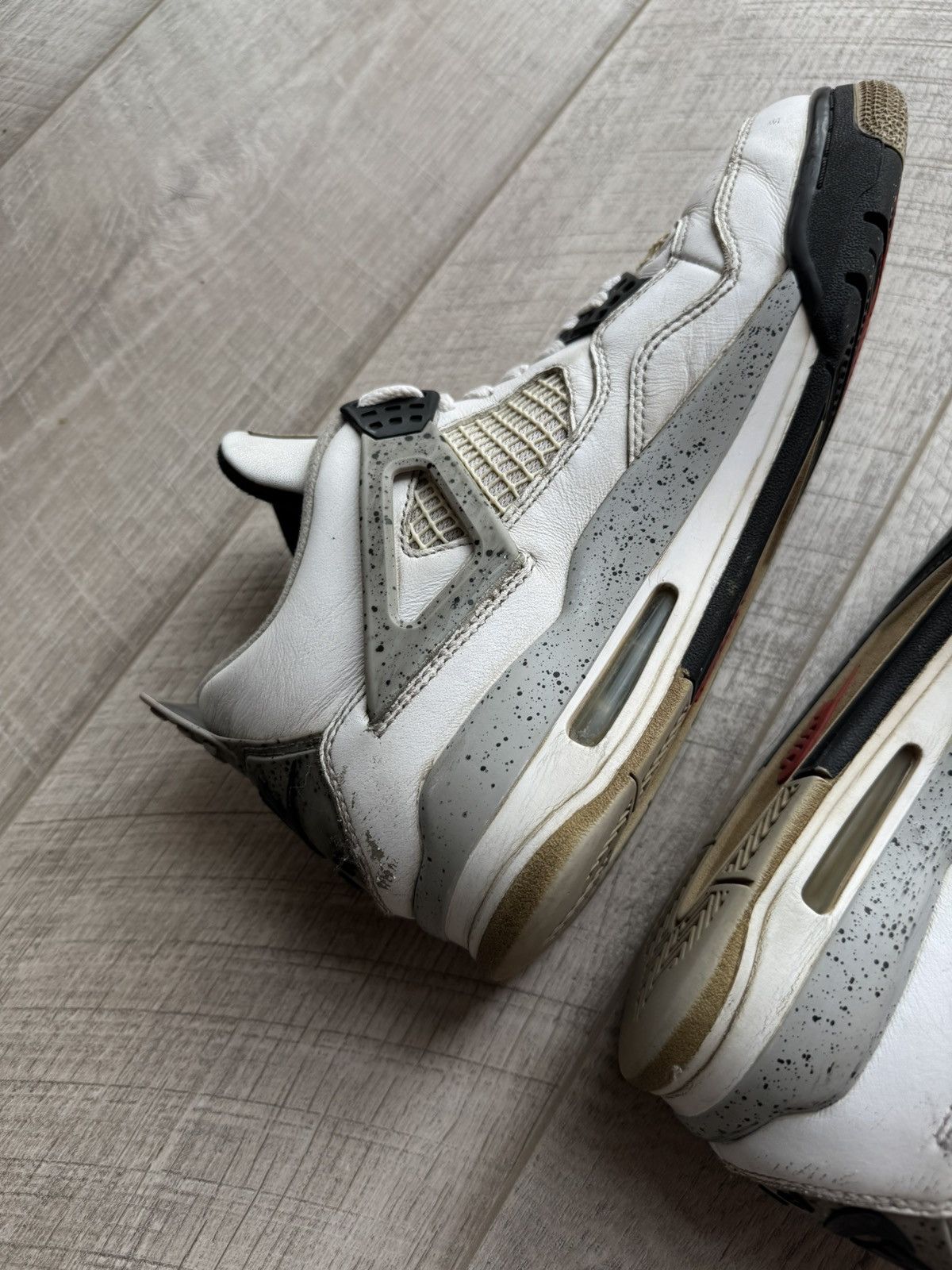 Jordan Brand Jordan 4 Retro OG Mid White Cement 840606-192 size 41 us 8 Size US 8 / EU 41 - 7 Thumbnail