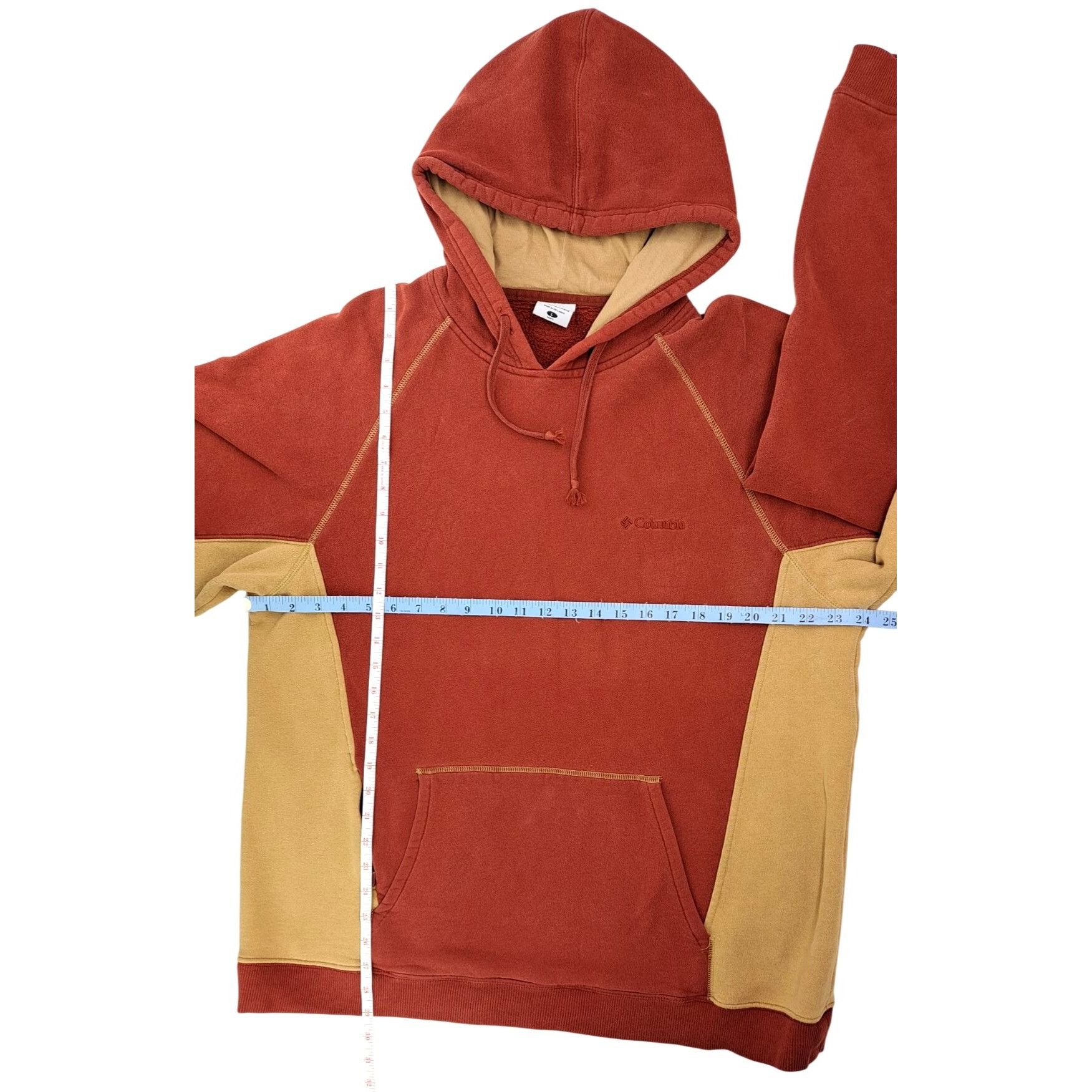 Columbia Columbia Men Size Large Two-Tone Rust Beige Pullover Hoodie Size US L / EU 52-54 / 3 - 9 Thumbnail