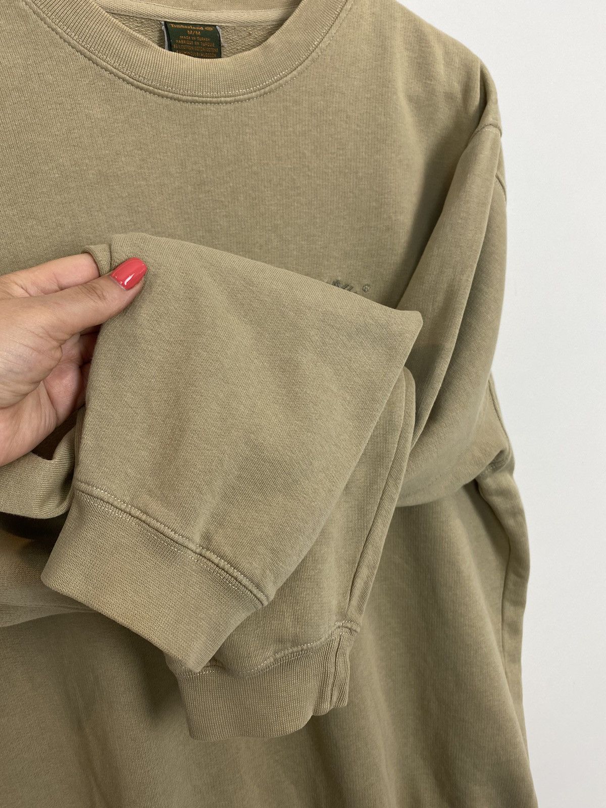 Timberland Vintage Timberland Long Sleeve Sweatshirt Pullover Beige Top Size US M / EU 48-50 / 2 - 5 Thumbnail