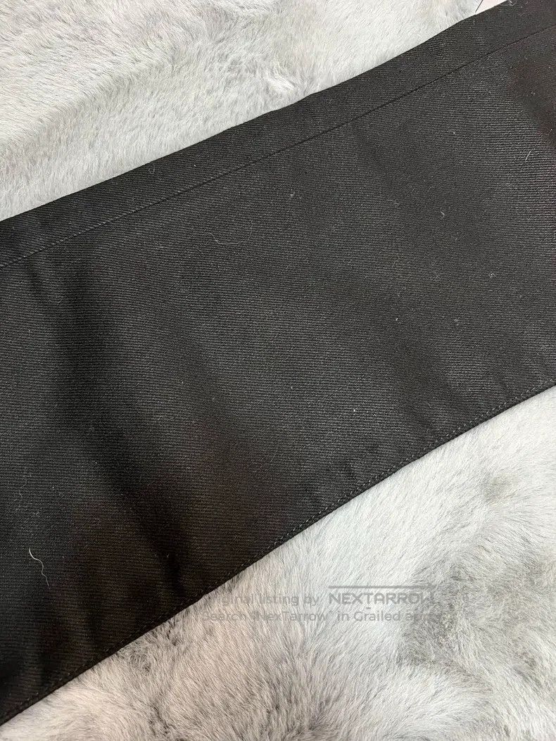 Celine CELINE Black Frayed Flared Jeans Size US 27 - 6 Thumbnail