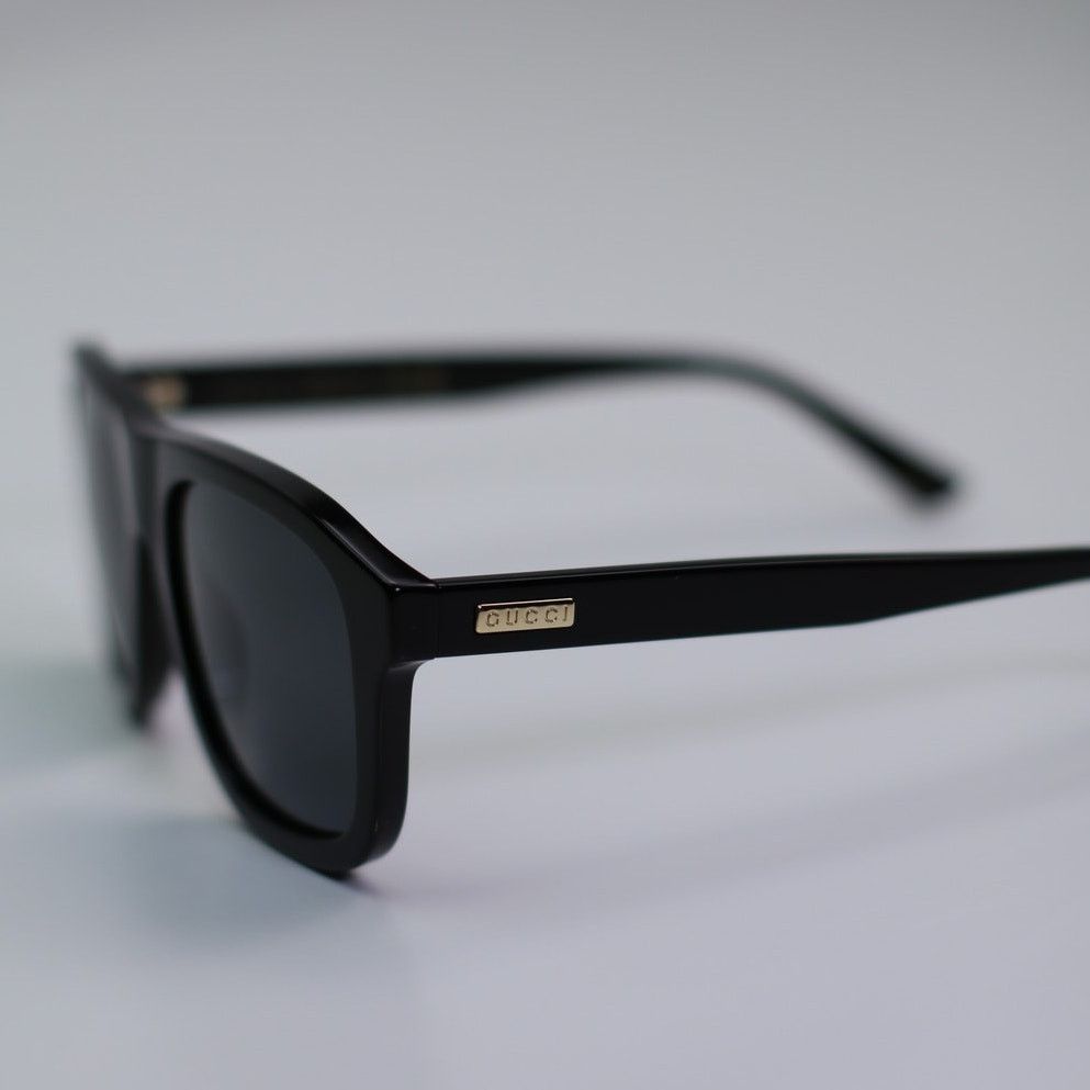 Gucci NEW Gucci Sunglasses GG1316S 001 Black Grey Men Authentic Size ONE SIZE - 5 Thumbnail
