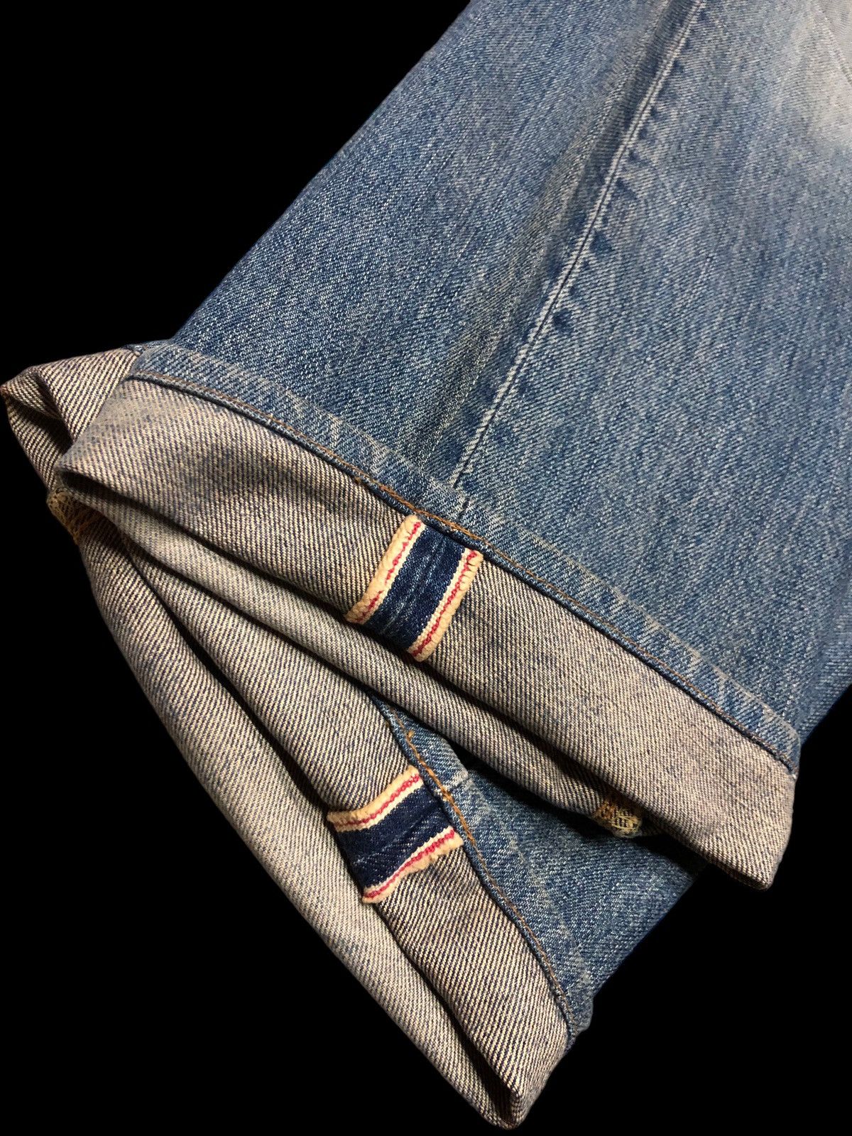 Edwin WIDE LEG VINTAGE SELDVEDGE DENIM Size US 30 / EU 46 - 5 Thumbnail