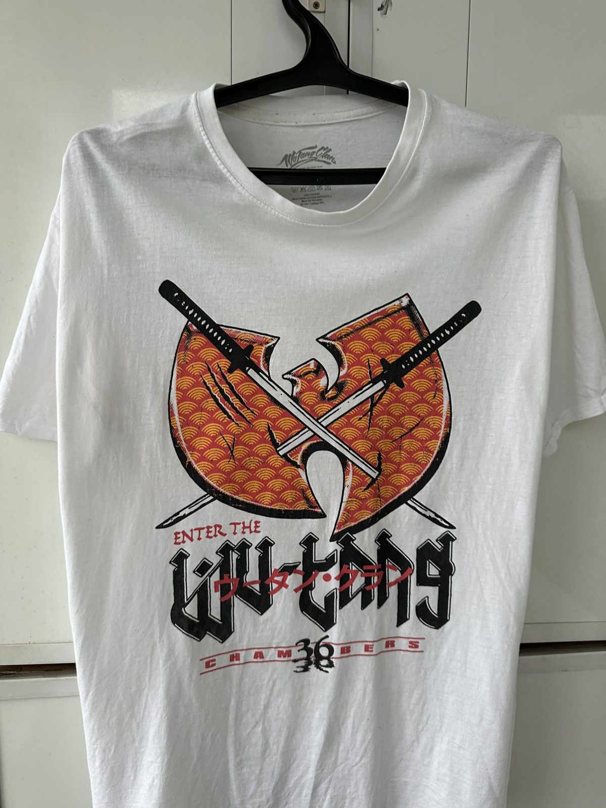 Wu-Tang Clan Vintage Wu-Tang Champers 36 T-shirt Size US L / EU 52-54 / 3 - 8 Thumbnail
