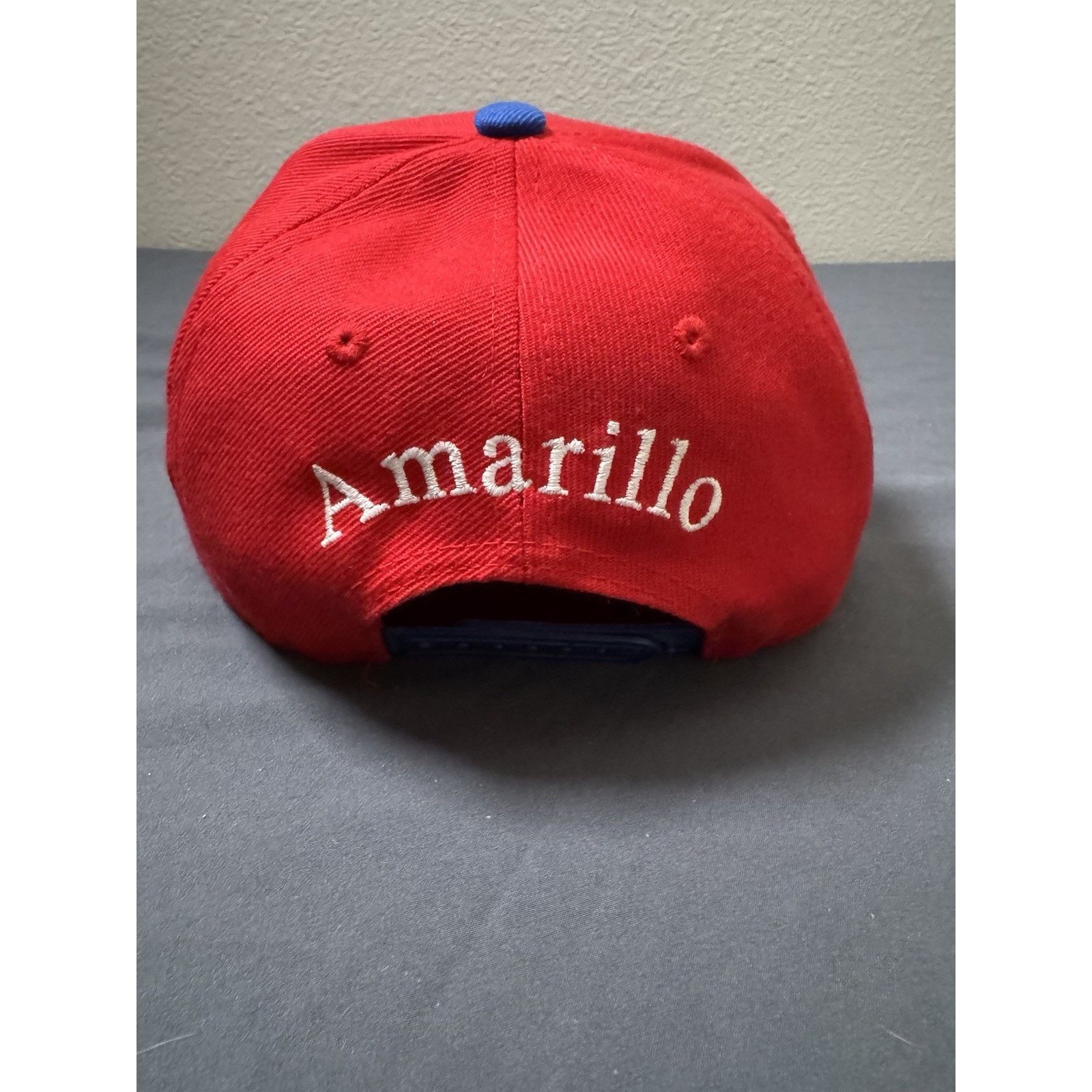 Other Vintage Fly America Amarillo Texas Snapback Hat Red Blue Size ONE SIZE - 3 Thumbnail