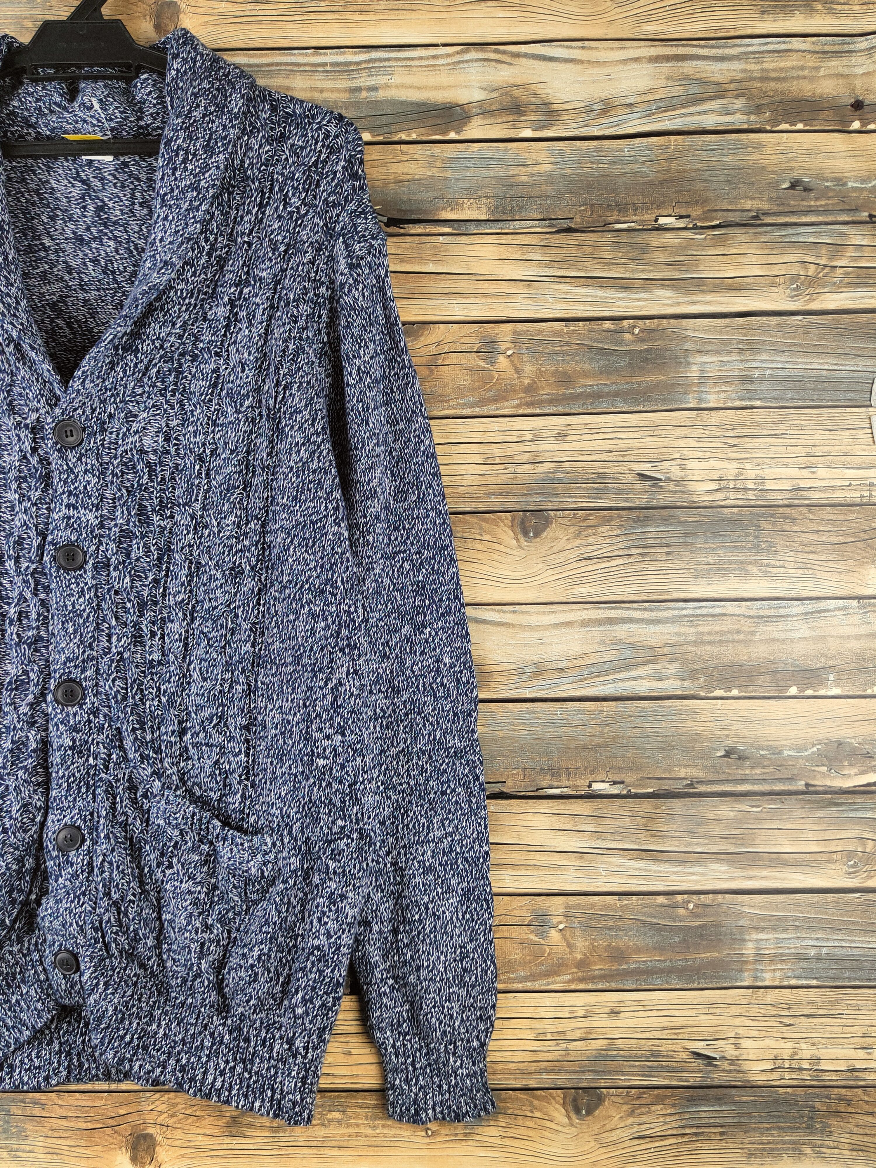 GU DL GU Navy Knitwear Cardigan #46-197 Size US L / EU 52-54 / 3 - 5 Thumbnail