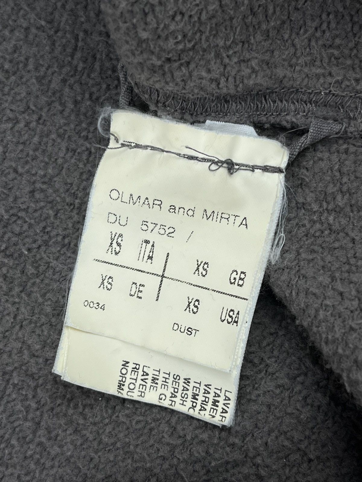 Rick Owens SS07 Rick Owens Olmar Zip Up Sweatshirt Track Jacket Bomber Size US S / EU 44-46 / 1 - 6 Thumbnail
