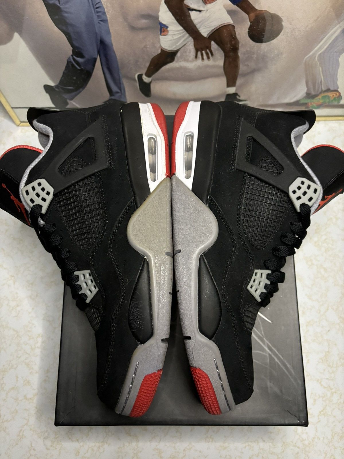 Jordan Brand Jordan Retro 4 ‘Bred’ Size US 10 / EU 43 - 4 Thumbnail