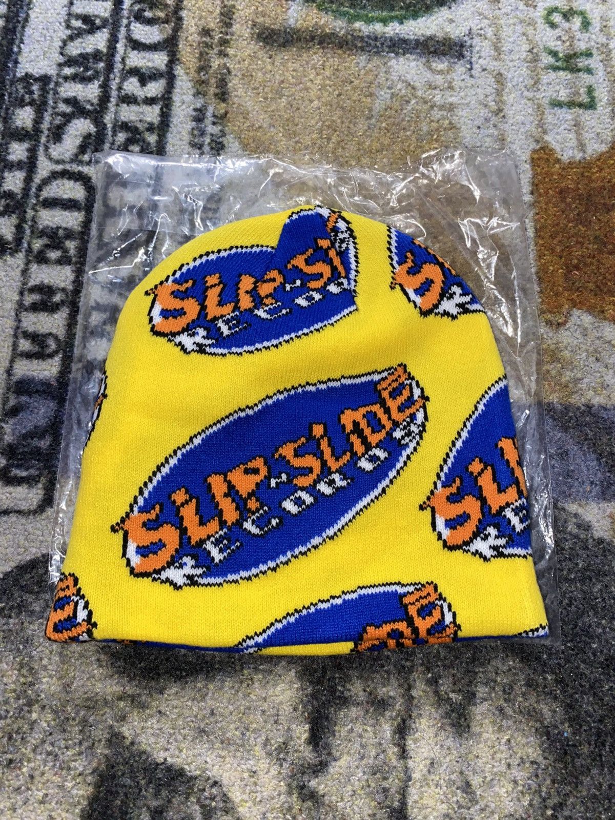 Andrew Andrew Slip N Slide Records Beanie Size ONE SIZE - 2 Thumbnail