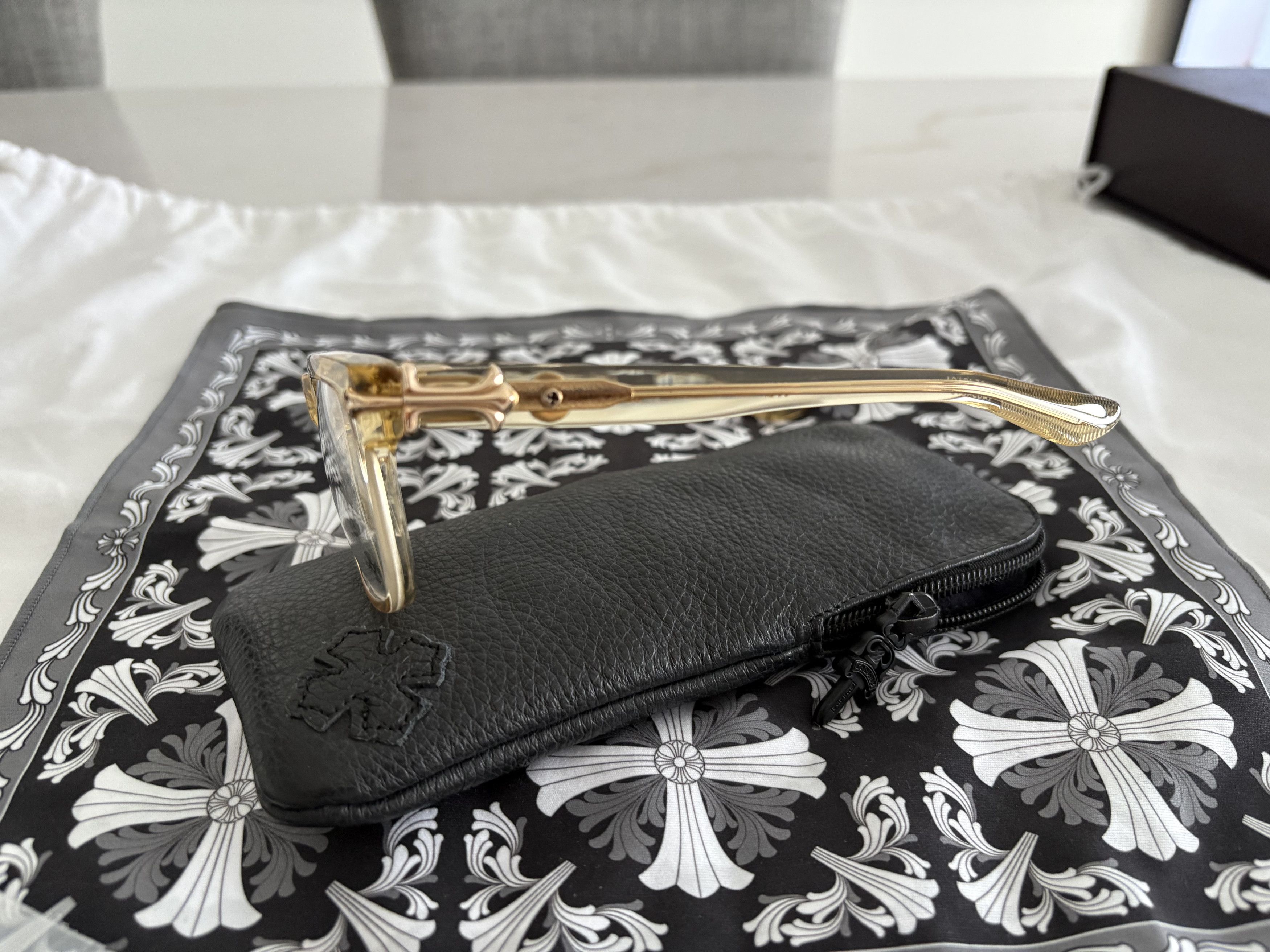 Chrome Hearts SLID'N3 (E53-mellow-lens) Size ONE SIZE - 5 Thumbnail
